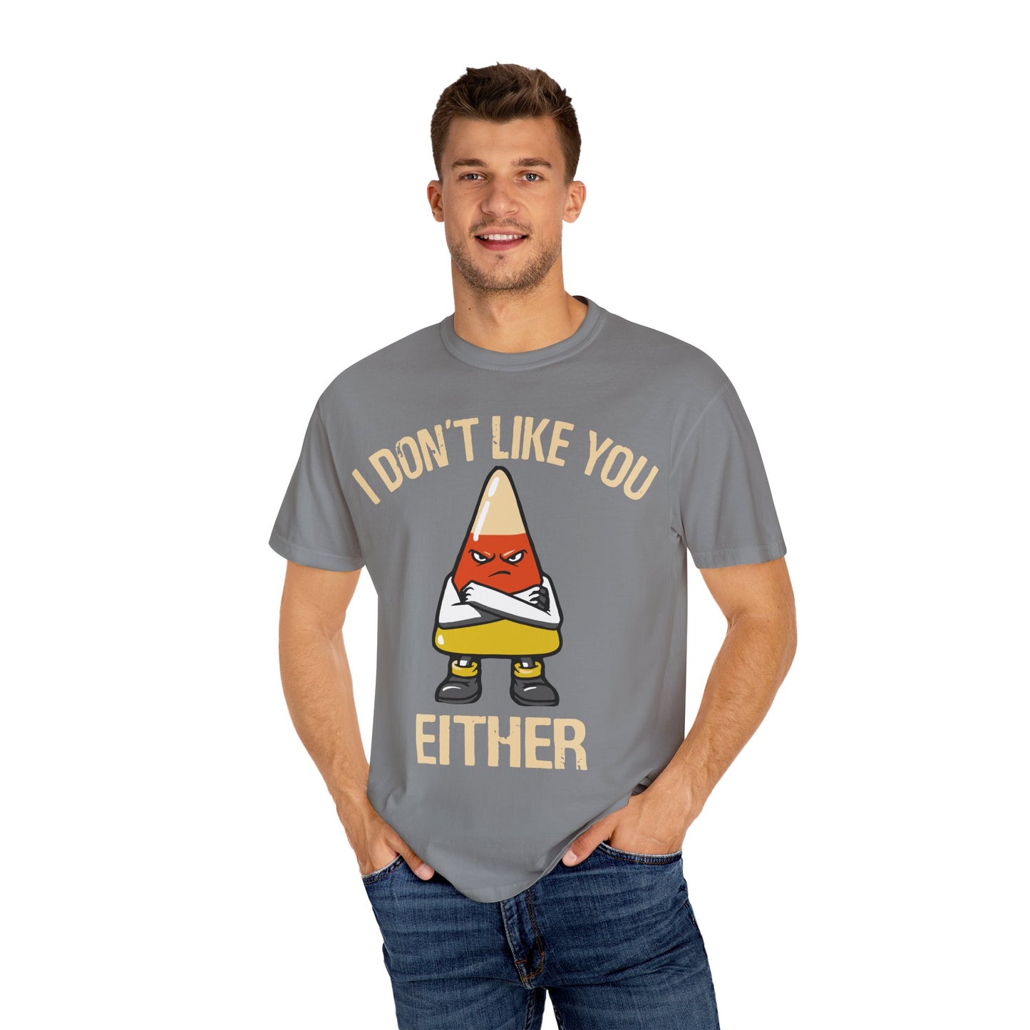 Candy Corn Unisex Garment-Dyed T-shirt