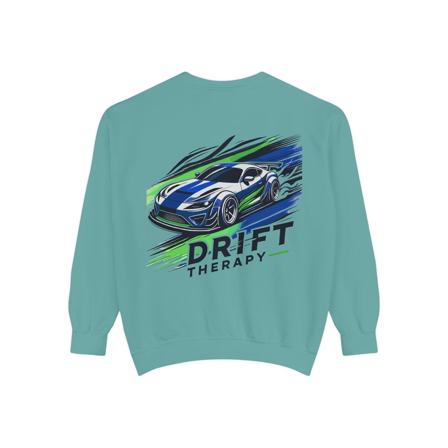 Unisex Sweatshirt - Control the Chaos, Drift Therapy, Casual Wear, Gift for Car Lovers, Everyday Comfort, Streetwear Style