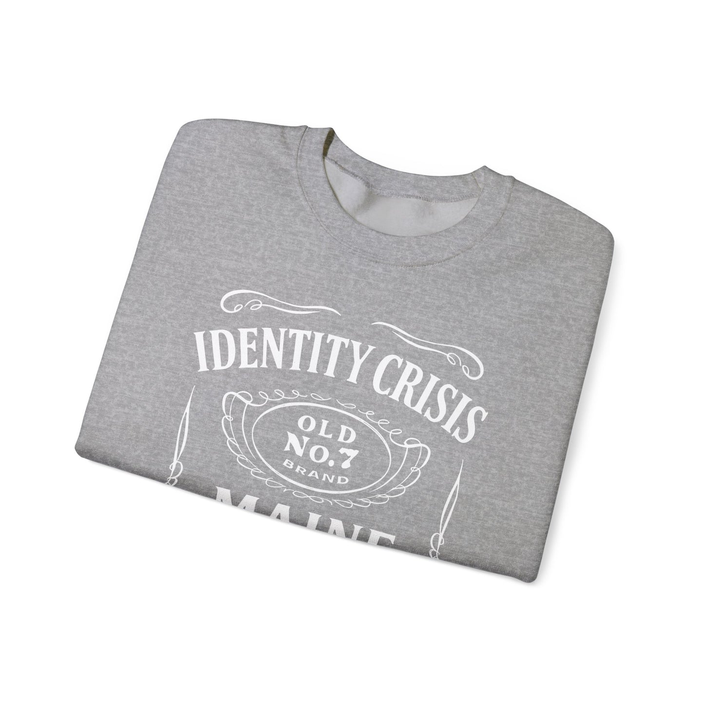 Identity Crisis Unisex Crewneck Sweatshirt Jack Daniel's Edition