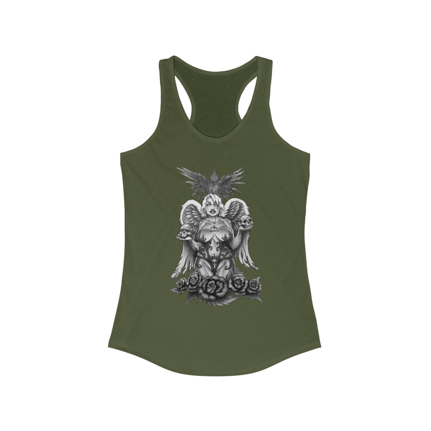 Ill! Artestry Dolly Women's Racerback Tank Top