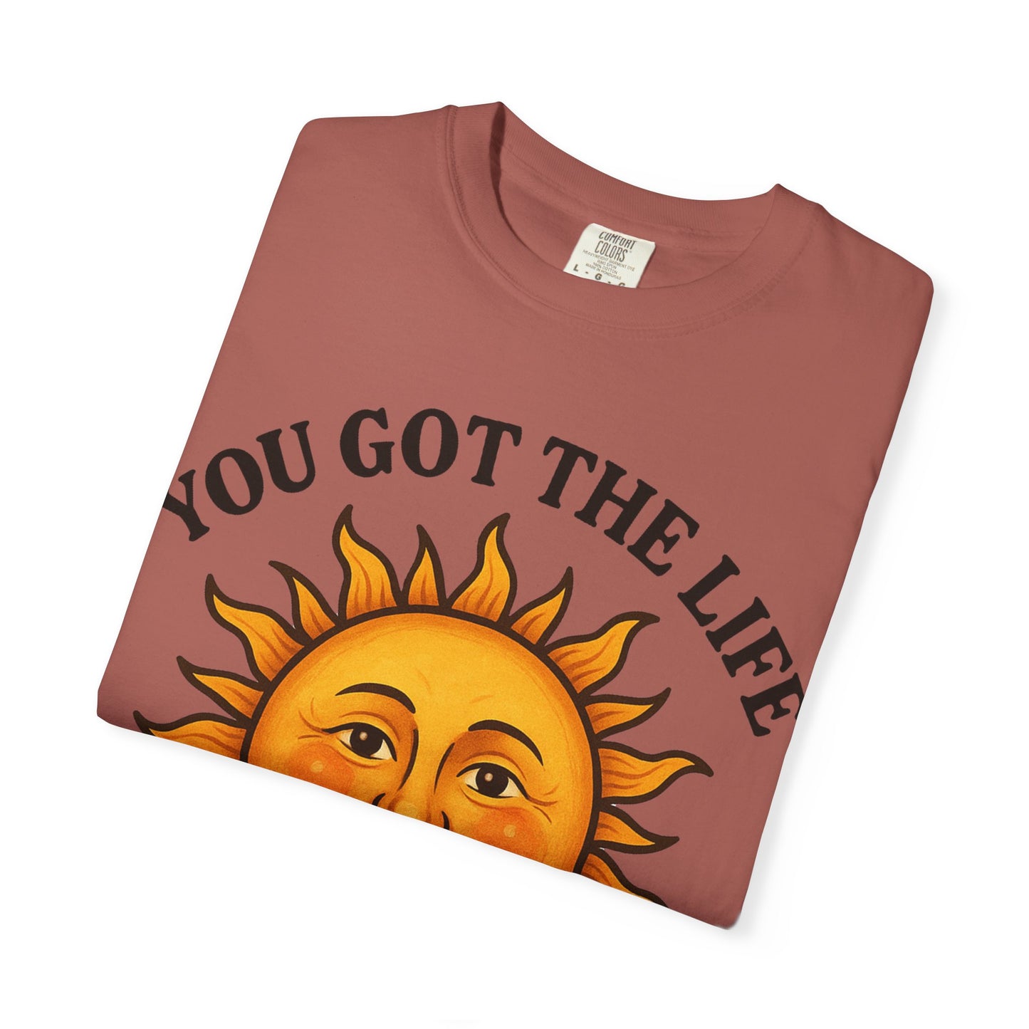 Sunny Vibes T-Shirt, Inspirational Tee for Positive Energy, Gift for Friends, Summer Fashion, Relaxed Lifestyle Wear