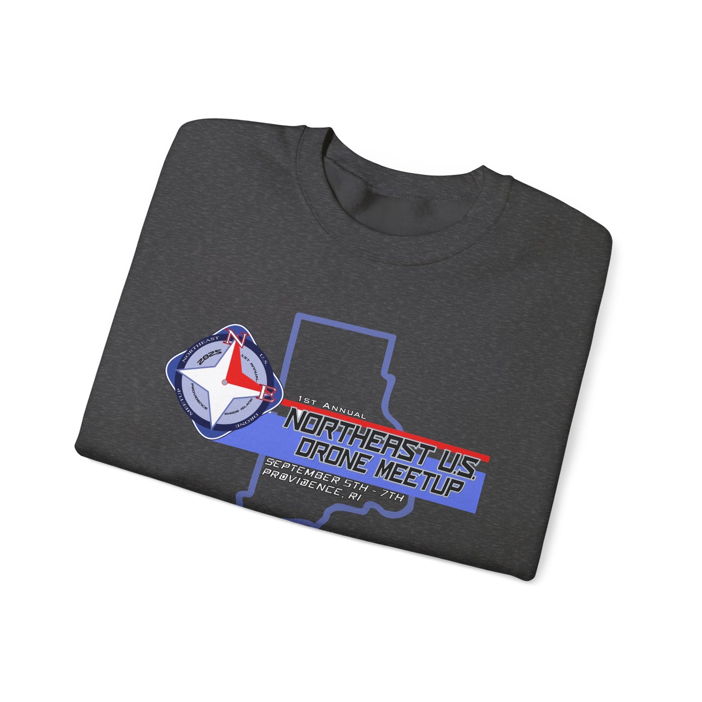 Inaugural Northeast Drone Meetup Crewneck Sweatshirt