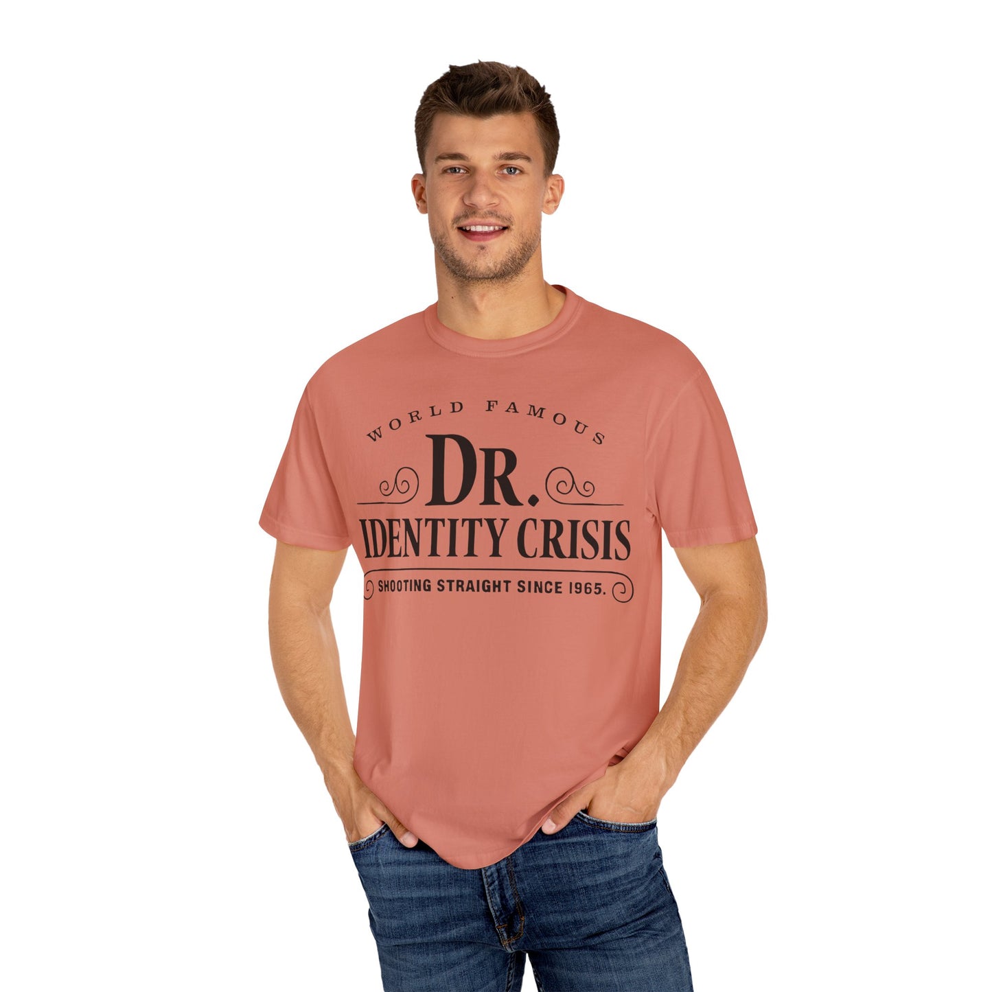 Unisex Identity Crisis T-shirt Dr. McGillicuddy's Edition