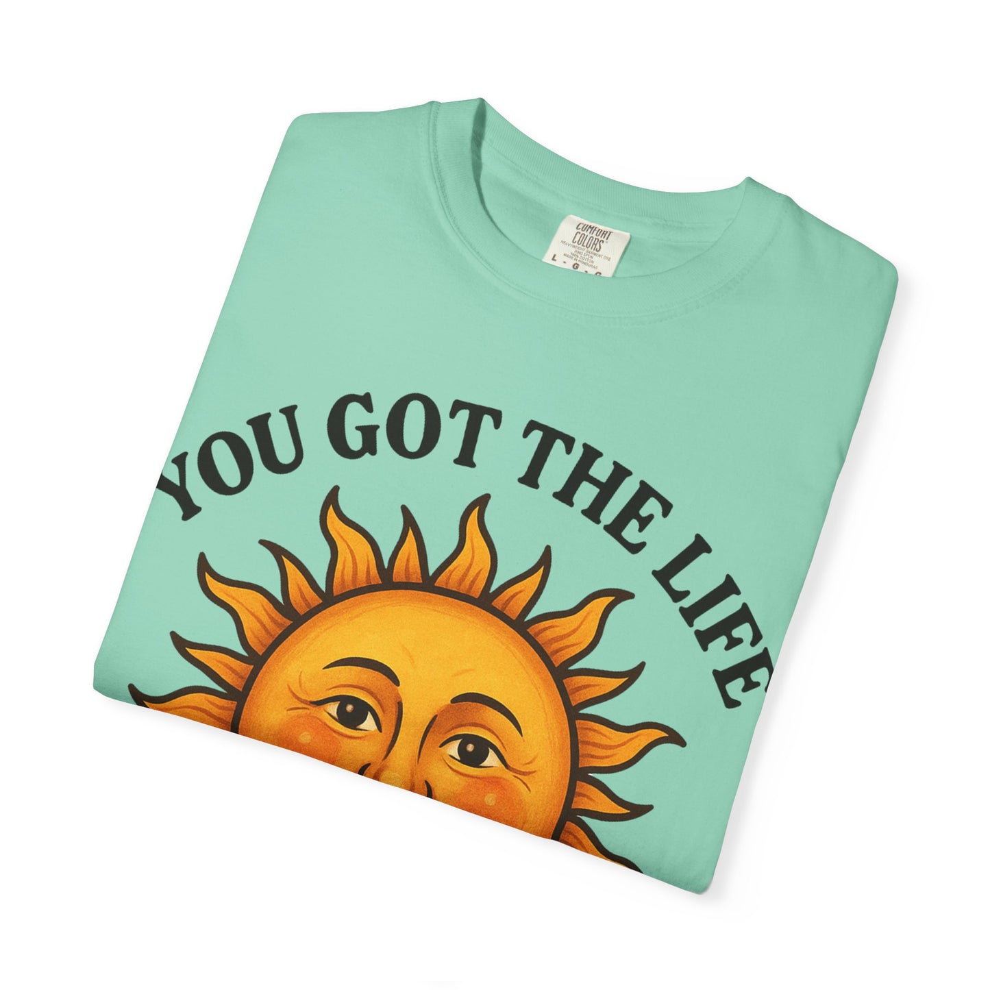 Sunny Vibes T-Shirt, Inspirational Tee for Positive Energy, Gift for Friends, Summer Fashion, Relaxed Lifestyle Wear