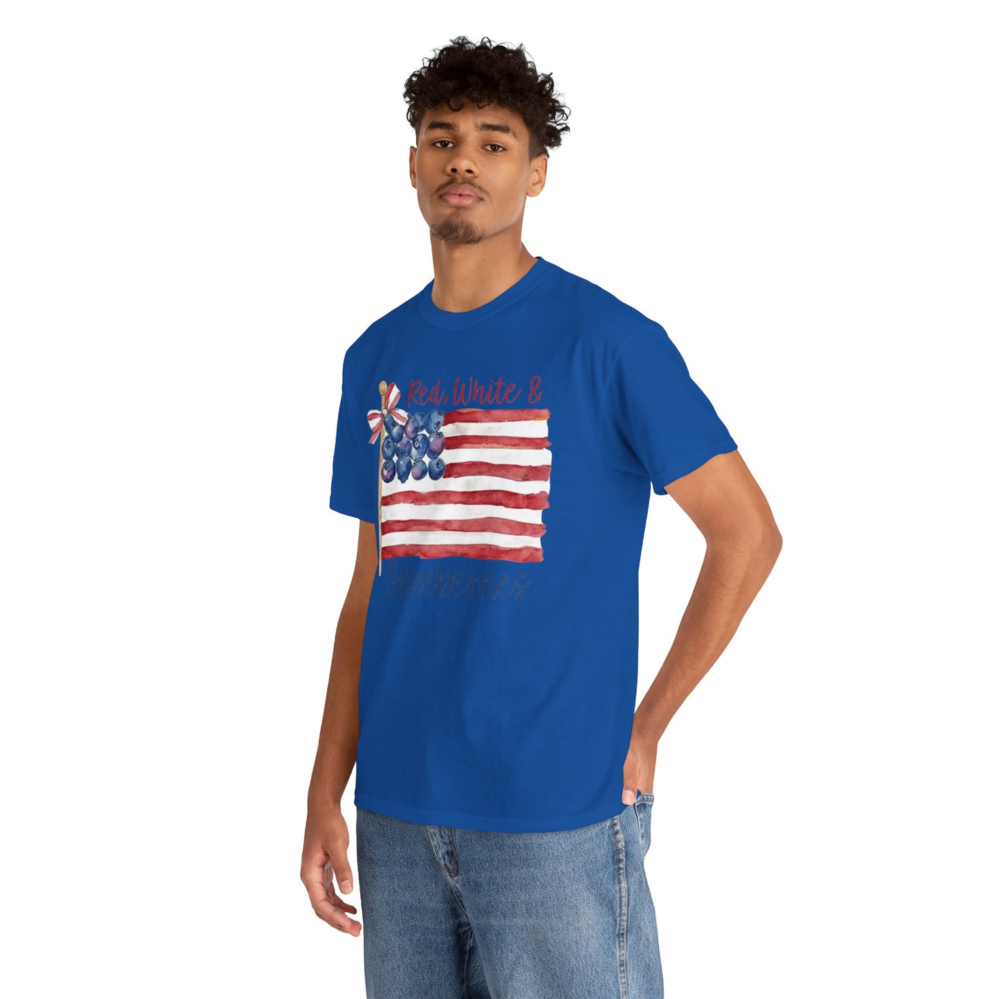 Red, White & Blueberries Tee