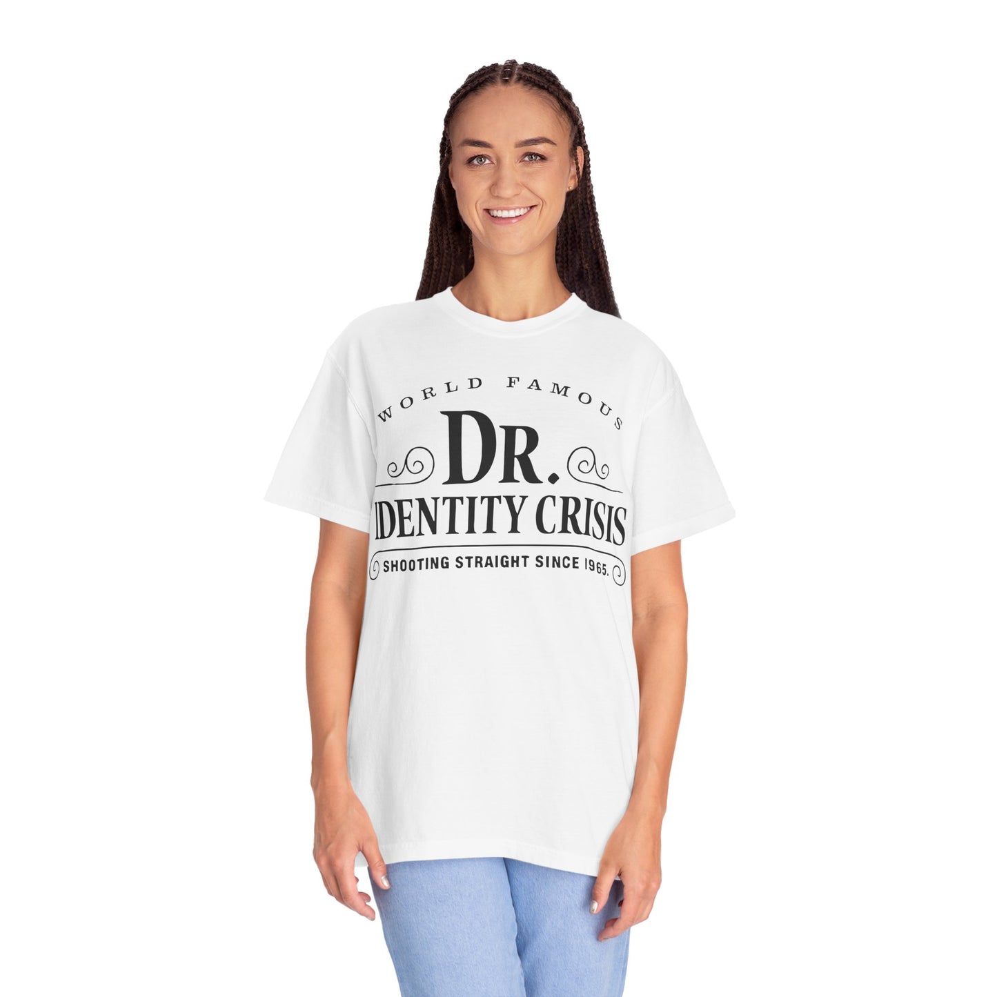 Unisex Identity Crisis T-shirt Dr. McGillicuddy's Edition