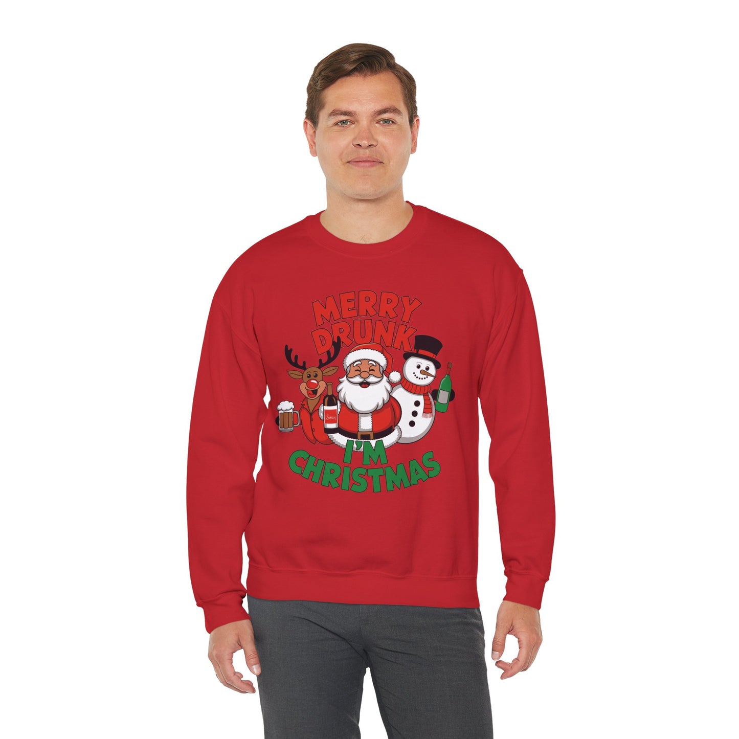 Merry Drunk Christmas Sweatshirt