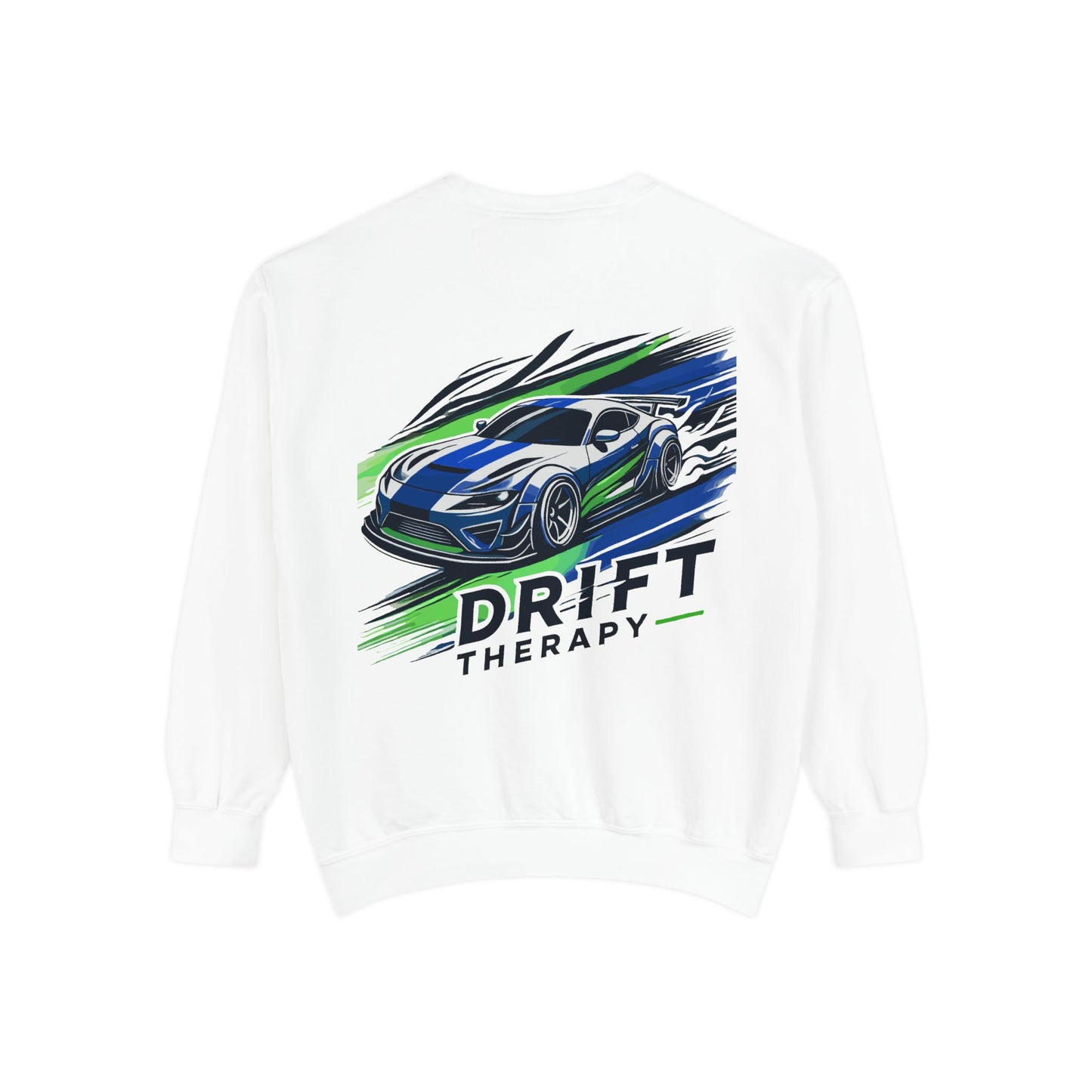 Unisex Sweatshirt - Control the Chaos, Drift Therapy, Casual Wear, Gift for Car Lovers, Everyday Comfort, Streetwear Style