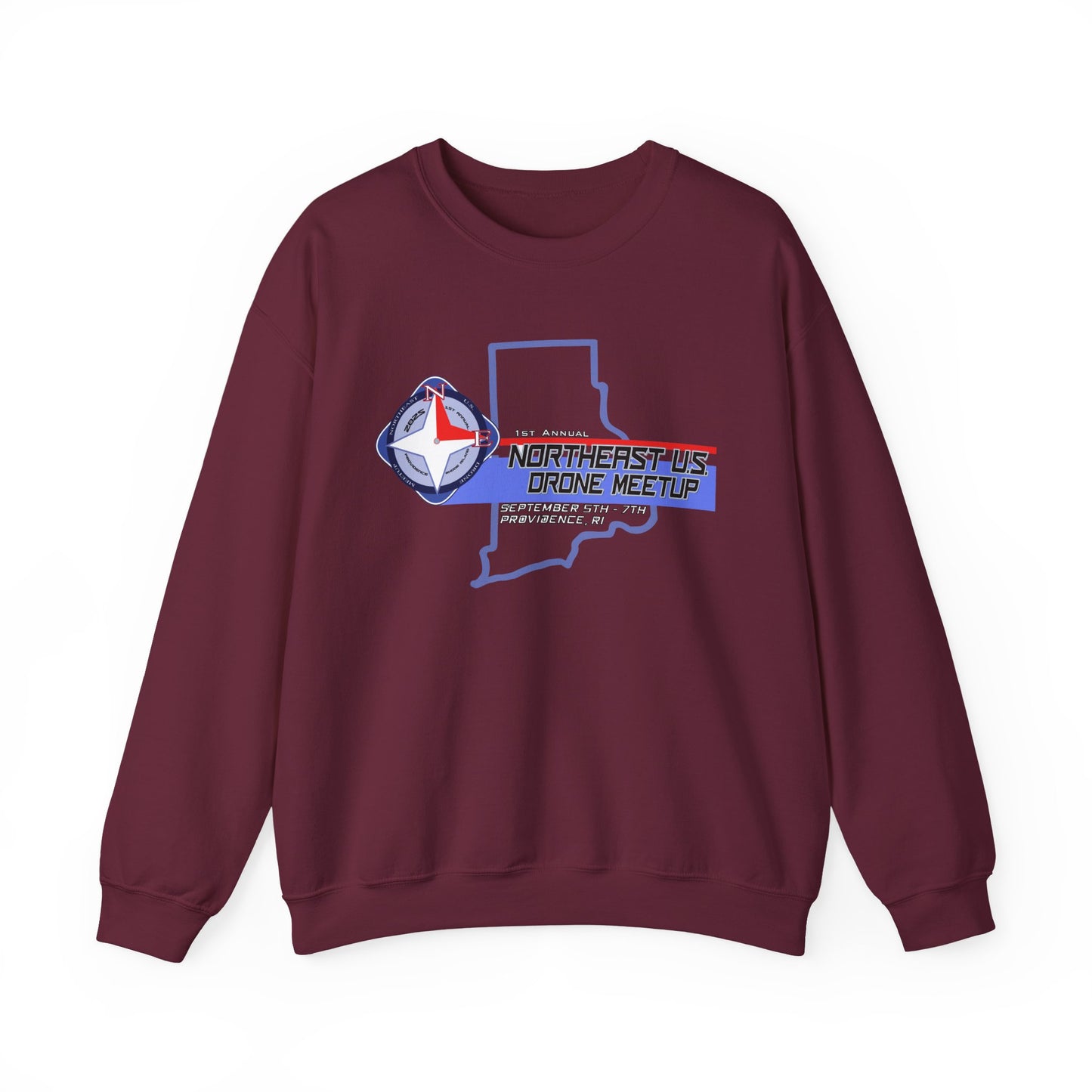 Inaugural Northeast Drone Meetup Crewneck Sweatshirt