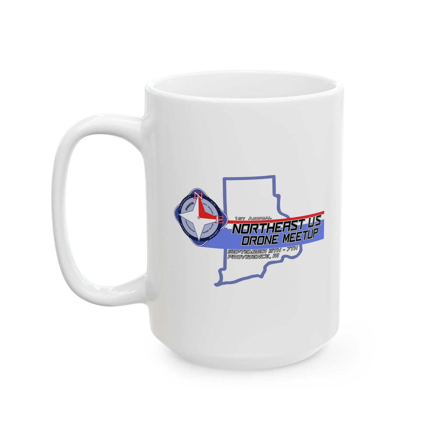 Inaugural Northeast Drone Meetup Ceramic Coffee Mug
