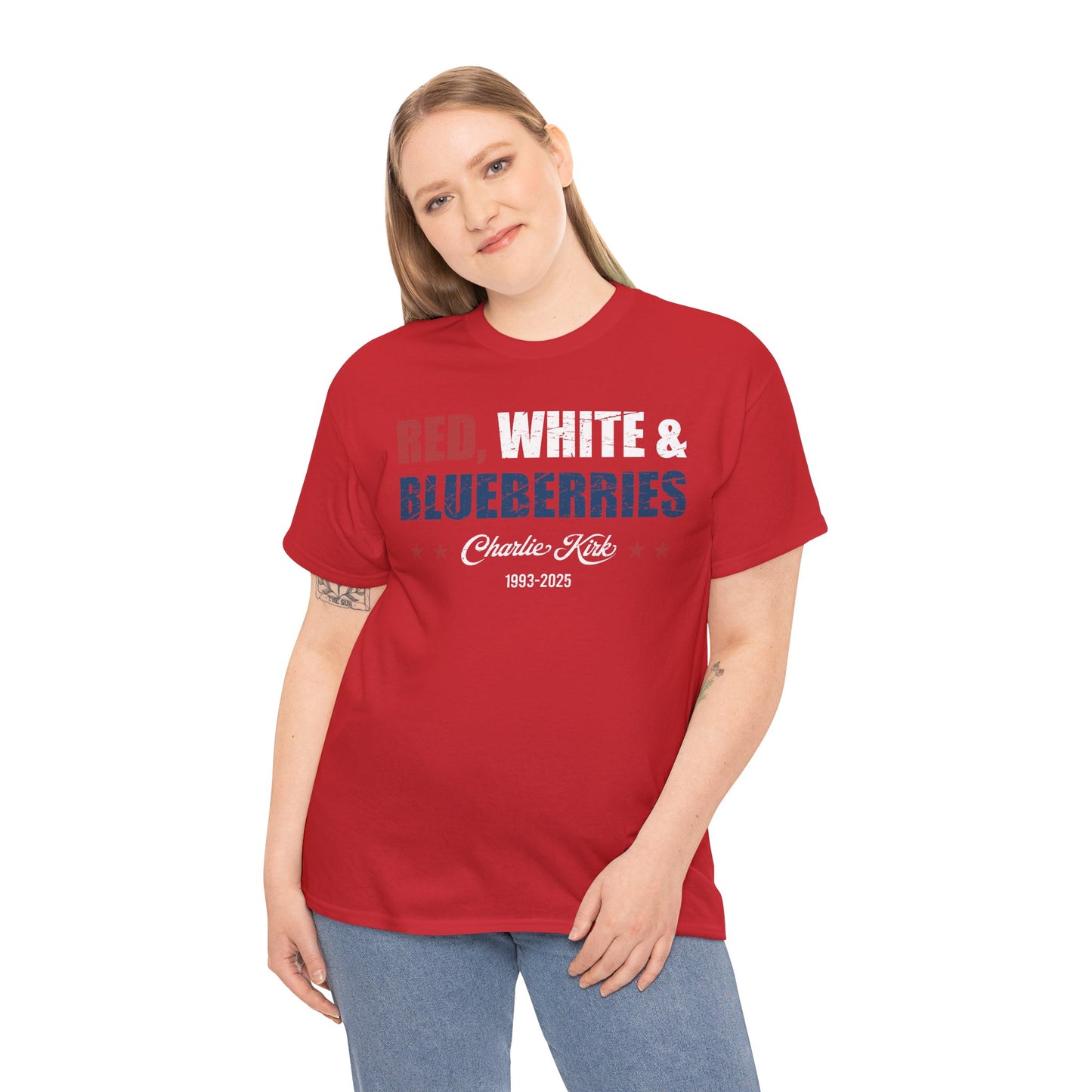Red, White & Blueberries Tee