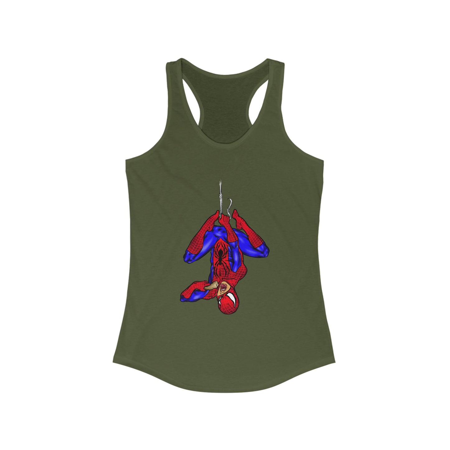 Ill! Artestry Burrito Spider Women's Racerback Tank Top
