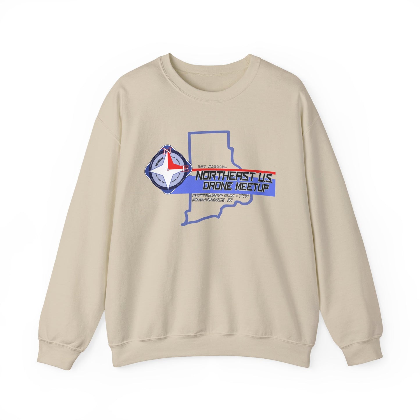 Inaugural Northeast Drone Meetup Crewneck Sweatshirt