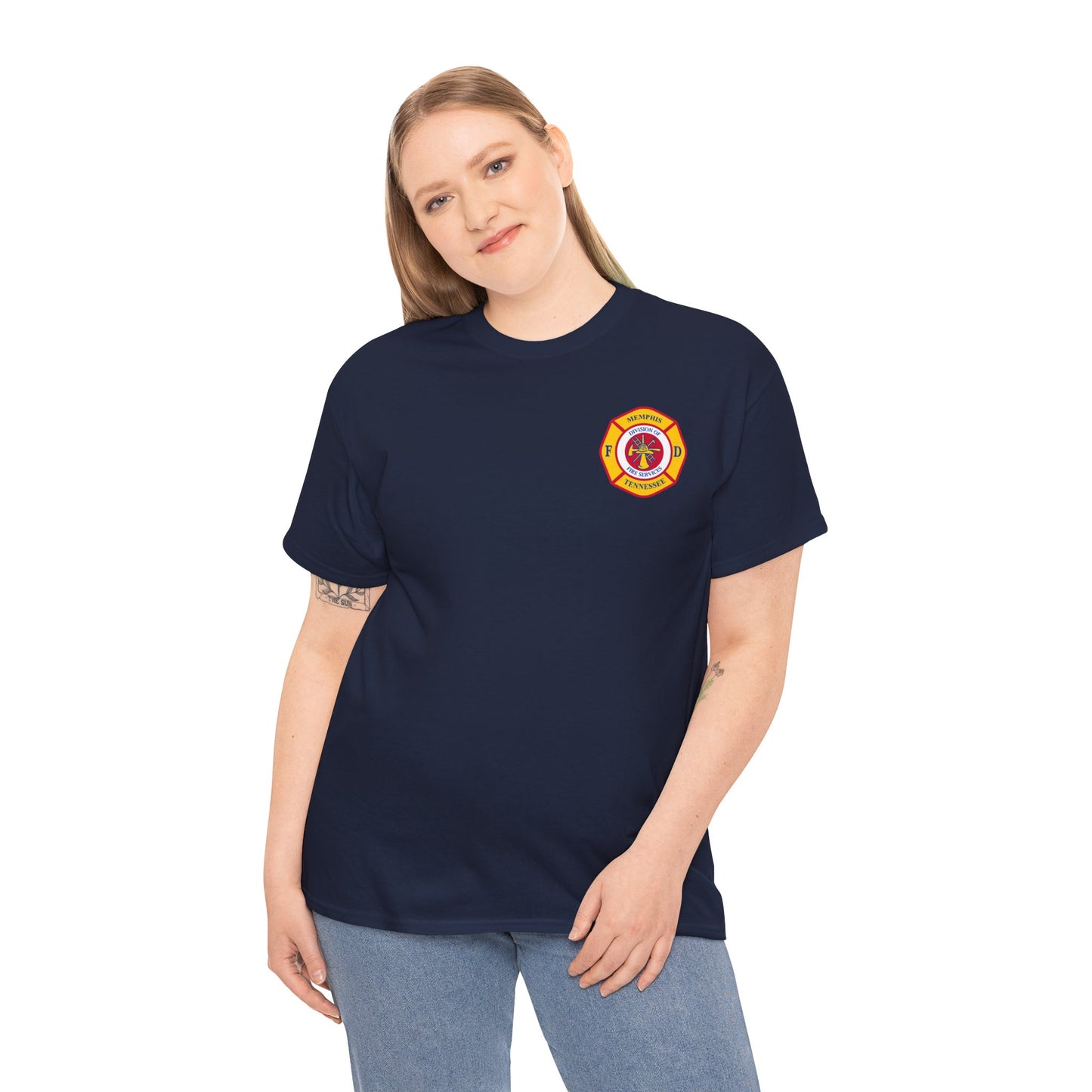 Tennessee Fire Mechanics - Unisex Heavy Cotton T-Shirt