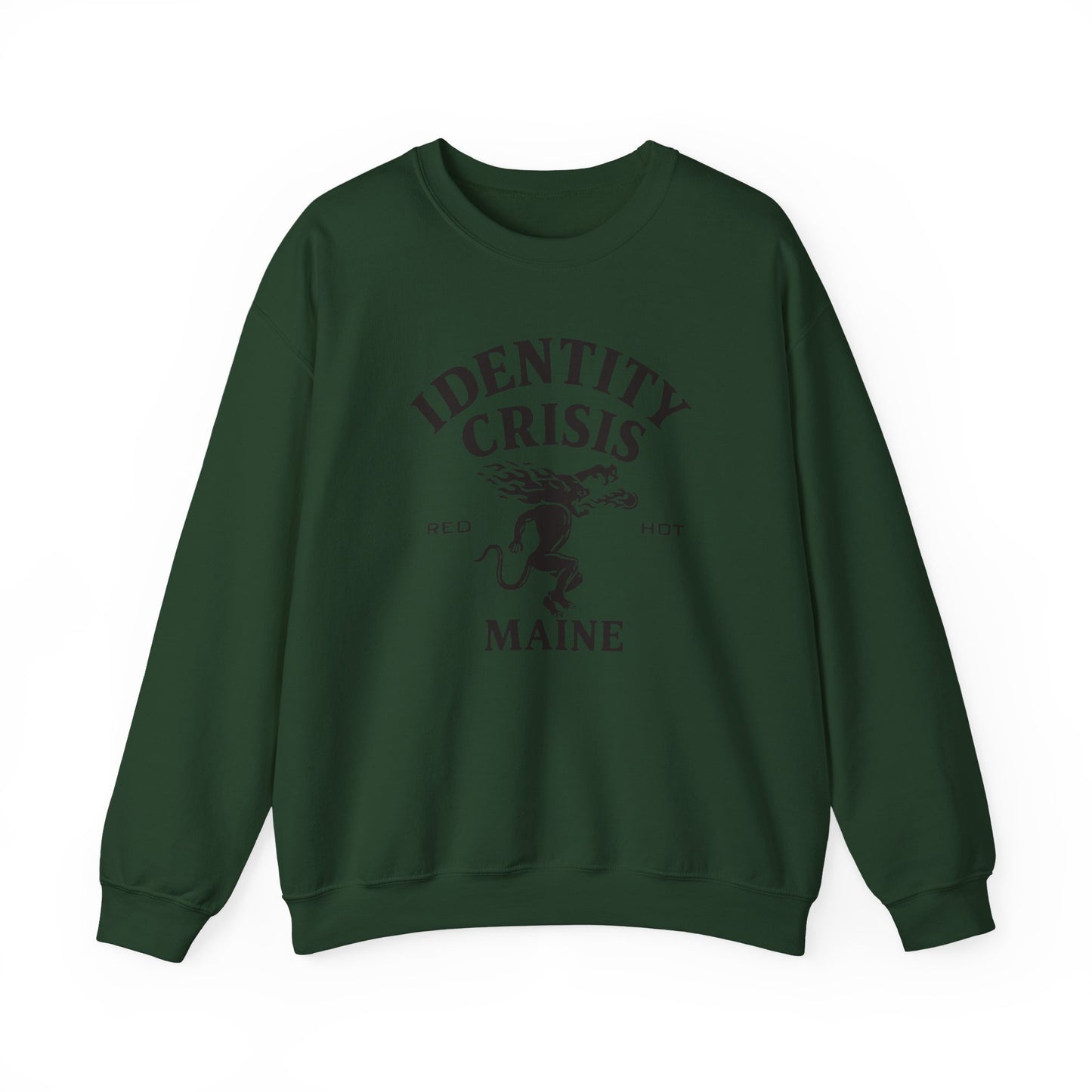 Identity Crisis Unisex Crewneck Sweatshirt Fireball Edition