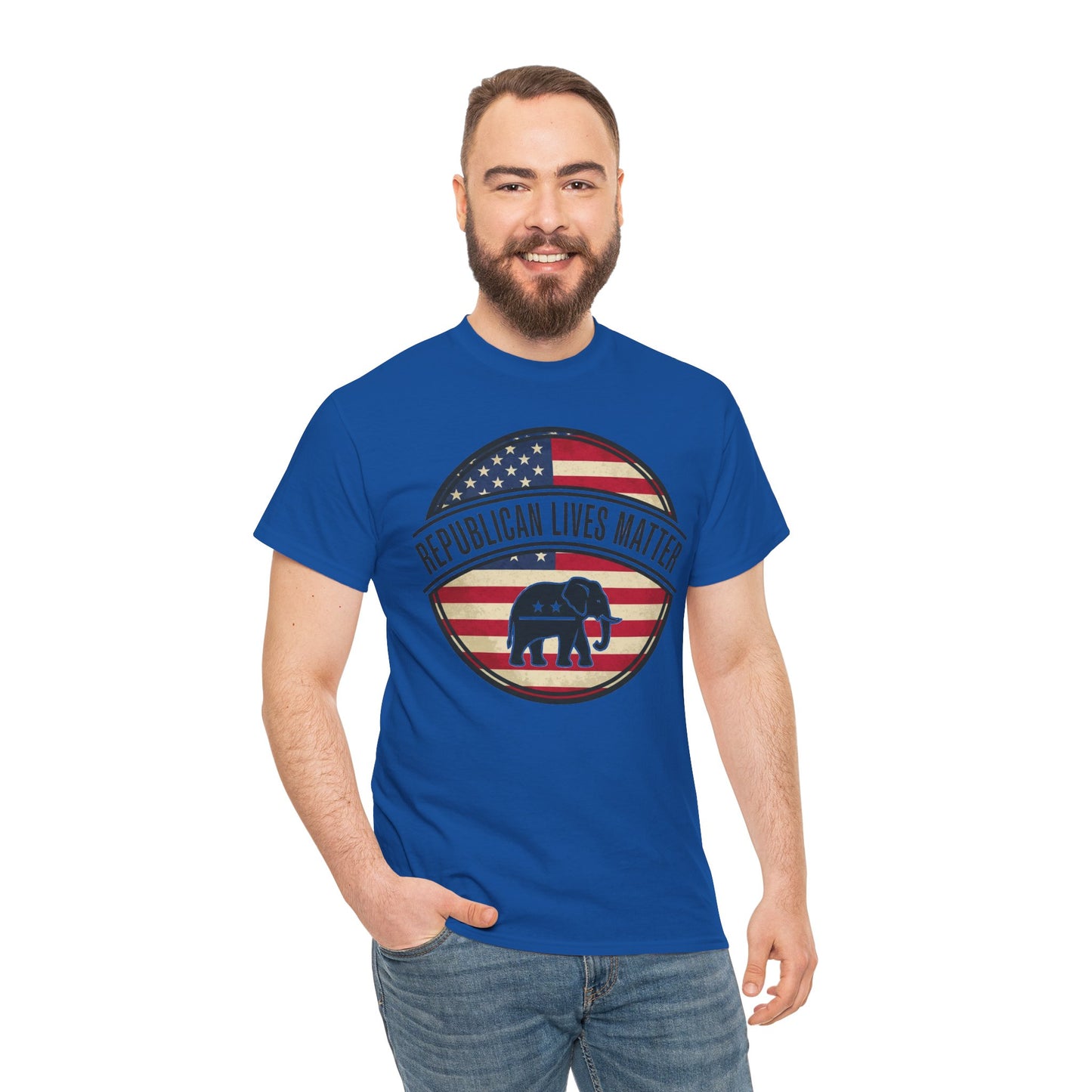 Republican Lives Matter Unisex Heavy Cotton Tee