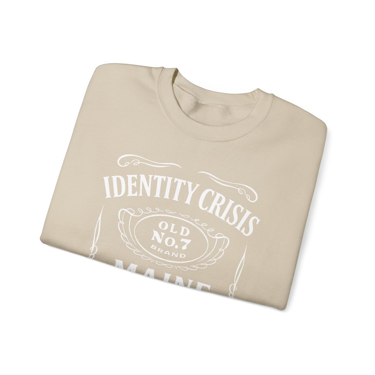 Identity Crisis Unisex Crewneck Sweatshirt Jack Daniel's Edition