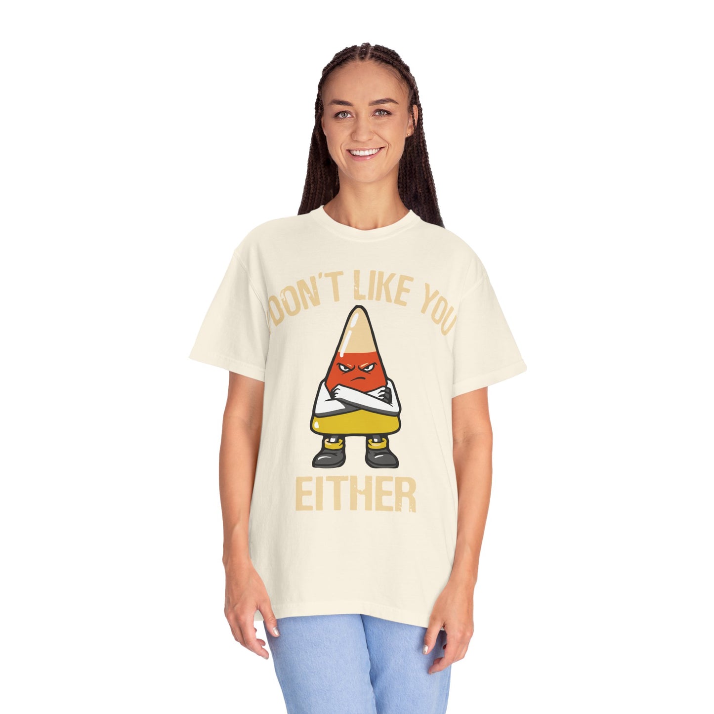 Candy Corn Unisex Garment-Dyed T-shirt