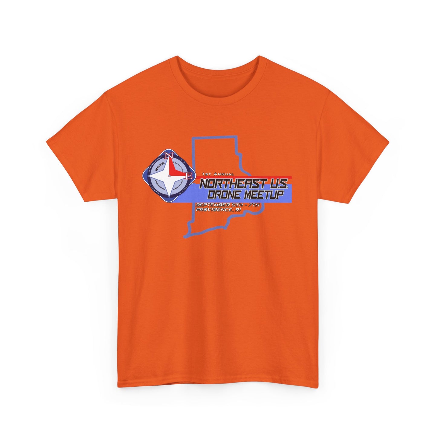 Inaugural Northeast Drone Meetup Unisex Tee, Drone
