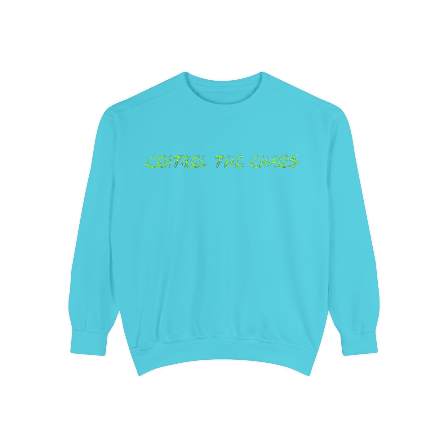 Unisex Sweatshirt - Control the Chaos, Drift Therapy, Casual Wear, Gift for Car Lovers, Everyday Comfort, Streetwear Style