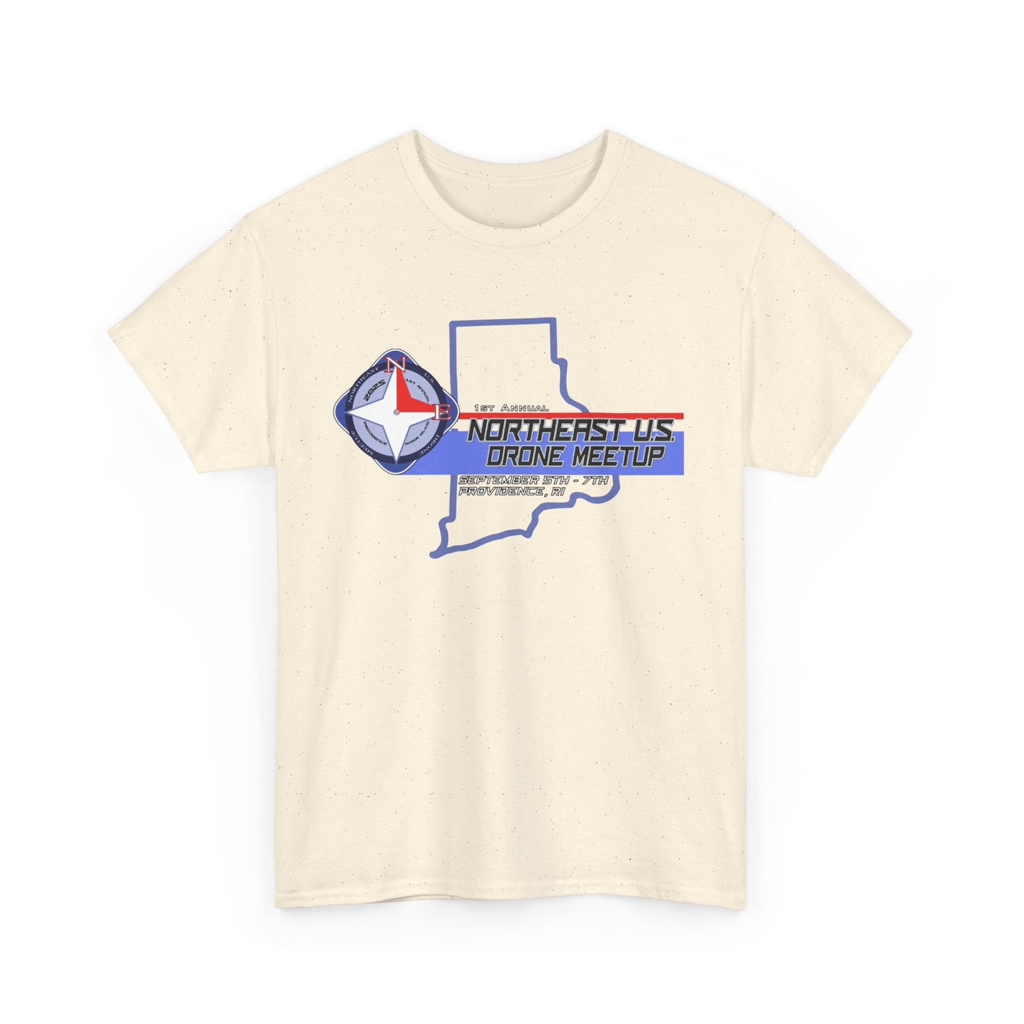 Inaugural Northeast Drone Meetup Unisex Tee, Drone