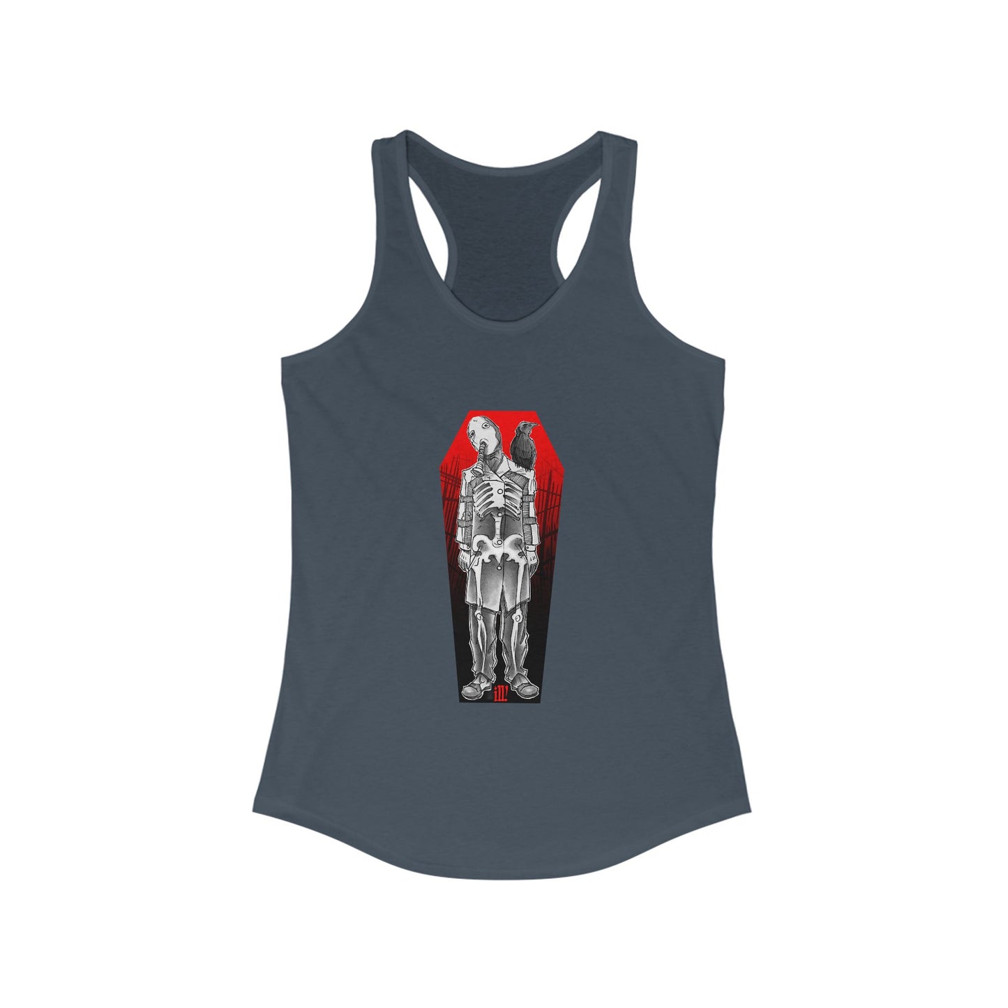 Ill! Artestry Coffin Dr. Nightmare Women's Racerback Tank Top