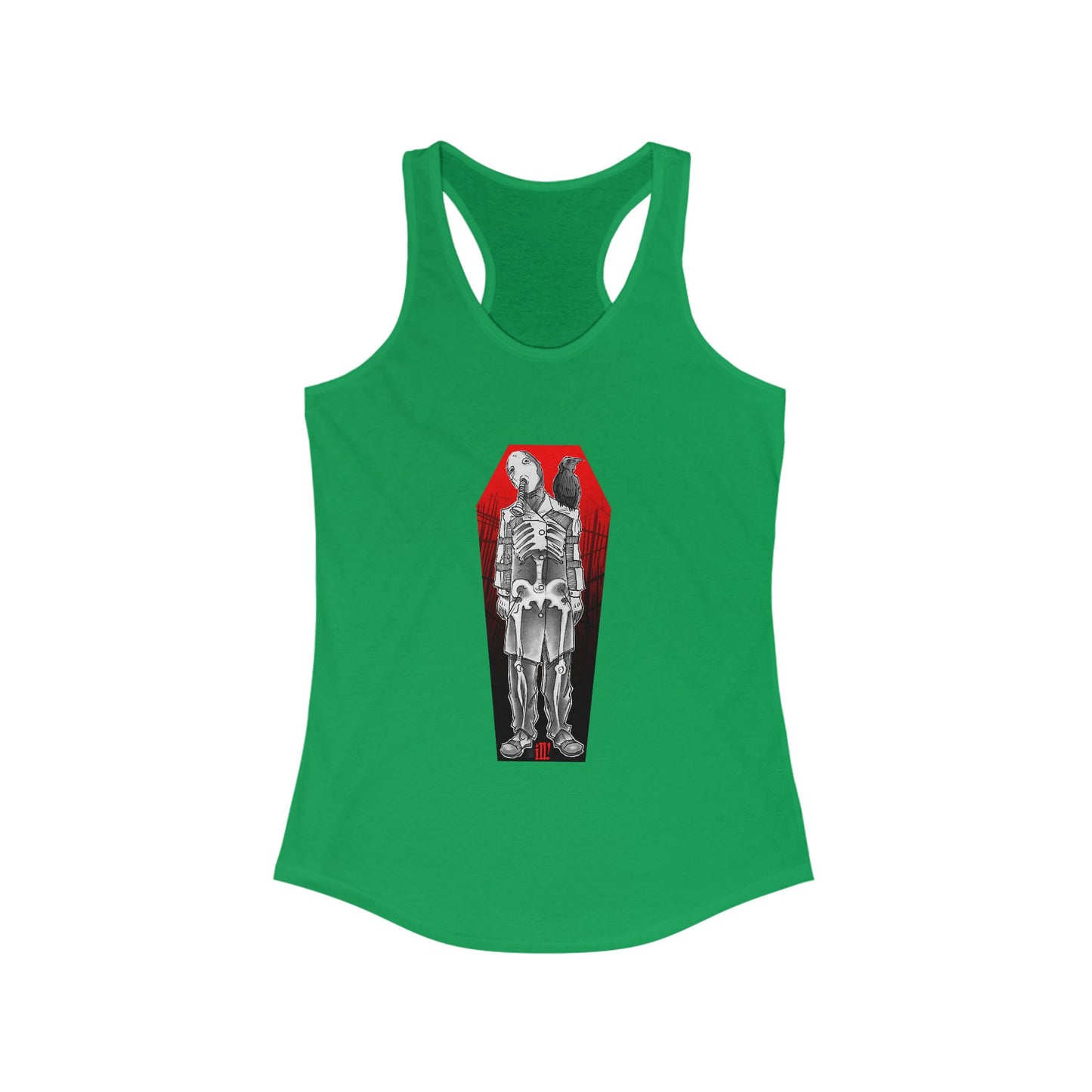 Ill! Artestry Coffin Dr. Nightmare Women's Racerback Tank Top