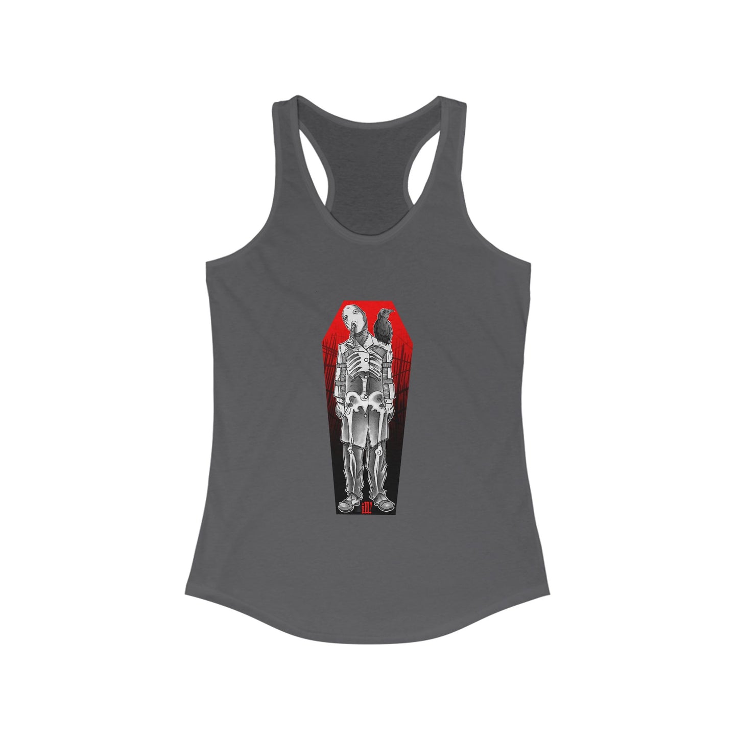 Ill! Artestry Coffin Dr. Nightmare Women's Racerback Tank Top