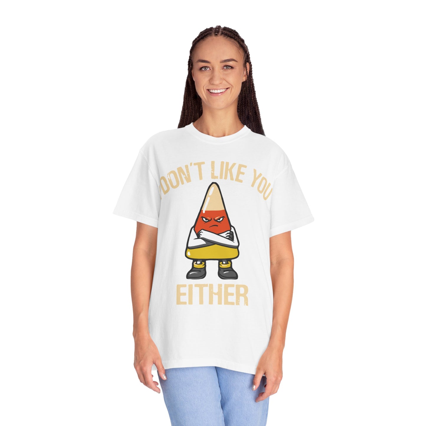 Candy Corn Unisex Garment-Dyed T-shirt