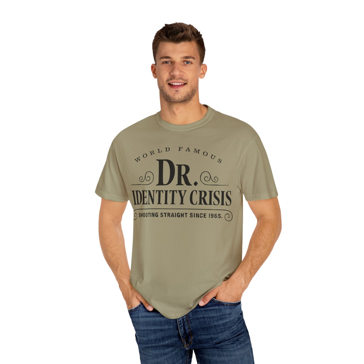 Unisex Identity Crisis T-shirt Dr. McGillicuddy's Edition
