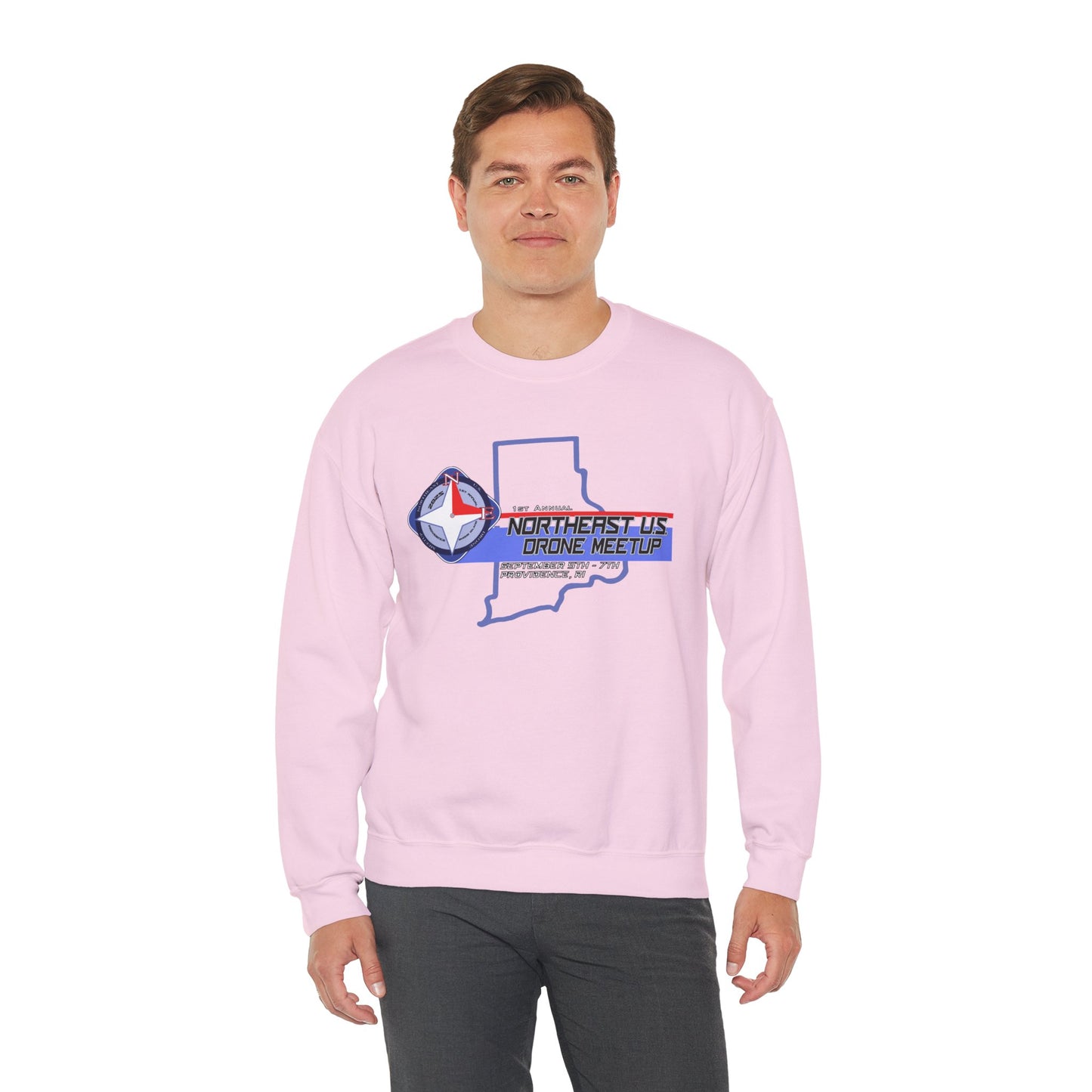 Inaugural Northeast Drone Meetup Crewneck Sweatshirt