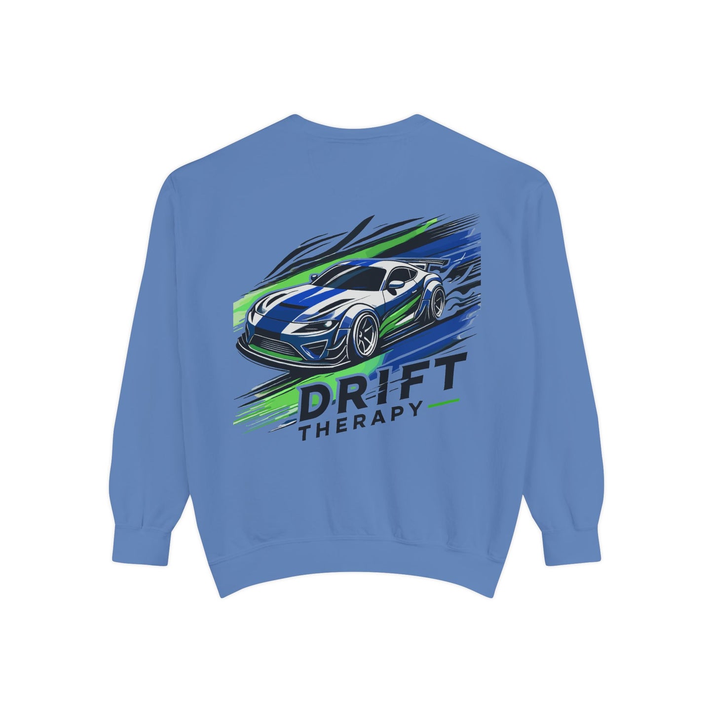 Unisex Sweatshirt - Control the Chaos, Drift Therapy, Casual Wear, Gift for Car Lovers, Everyday Comfort, Streetwear Style