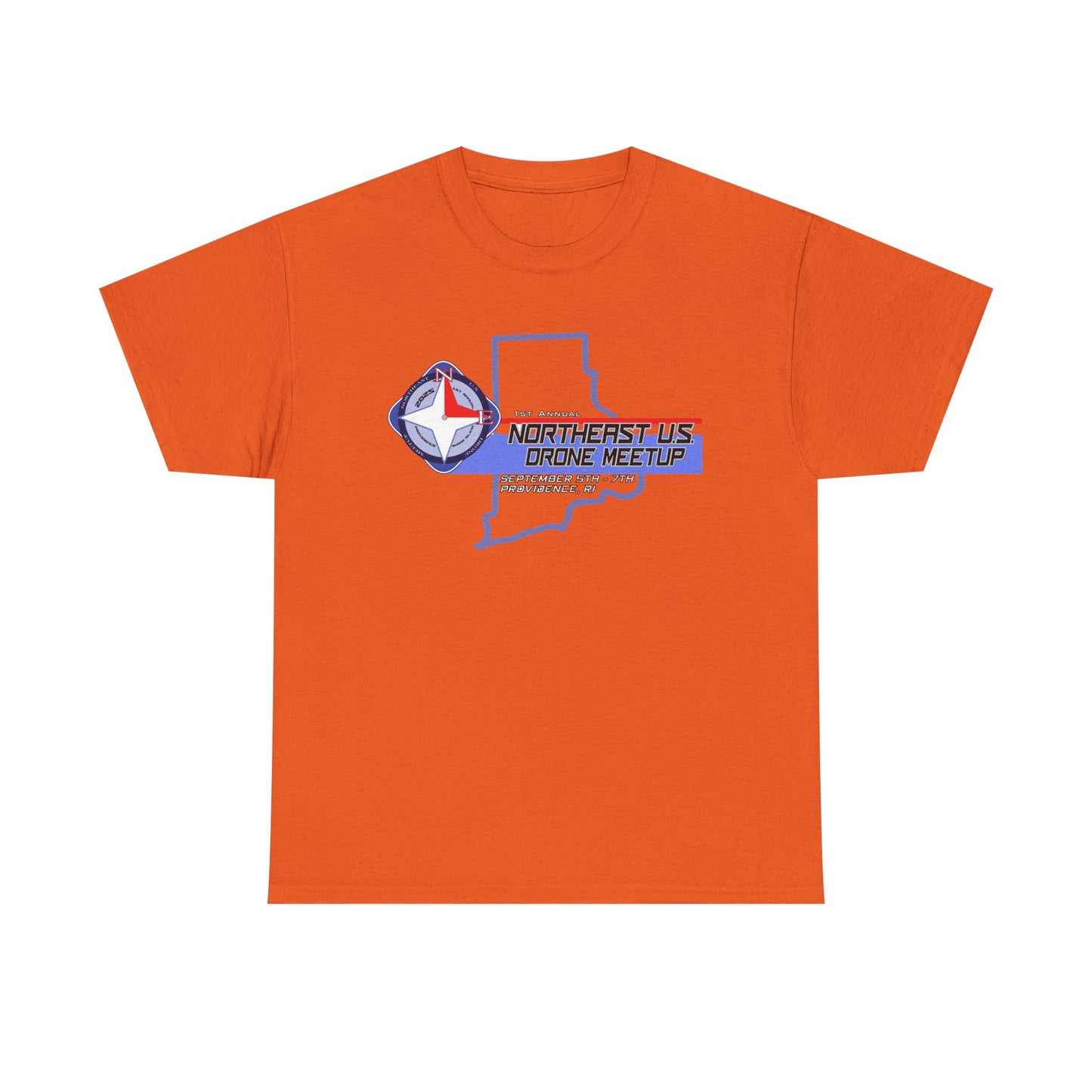 Inaugural Northeast Drone Meetup Unisex Tee, Drone