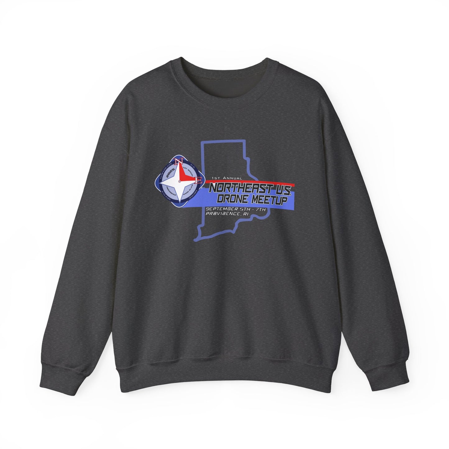 Inaugural Northeast Drone Meetup Crewneck Sweatshirt