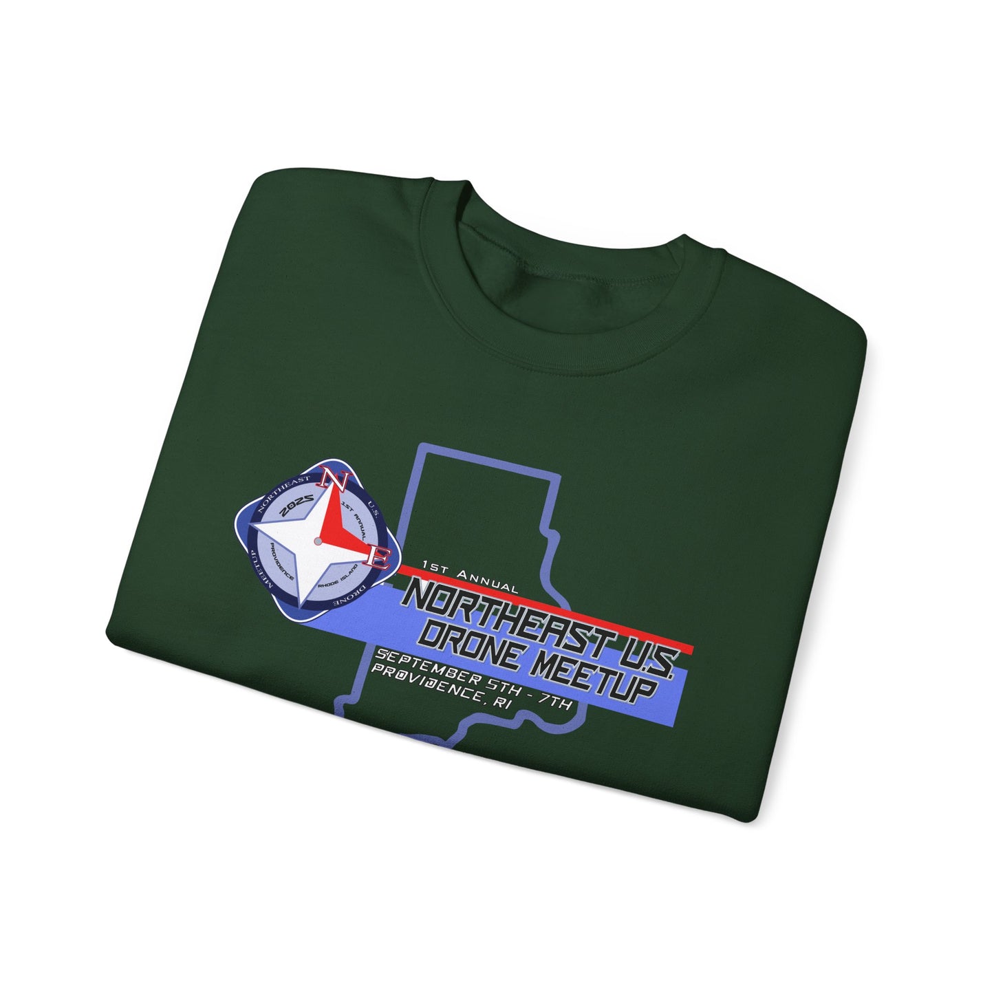 Inaugural Northeast Drone Meetup Crewneck Sweatshirt
