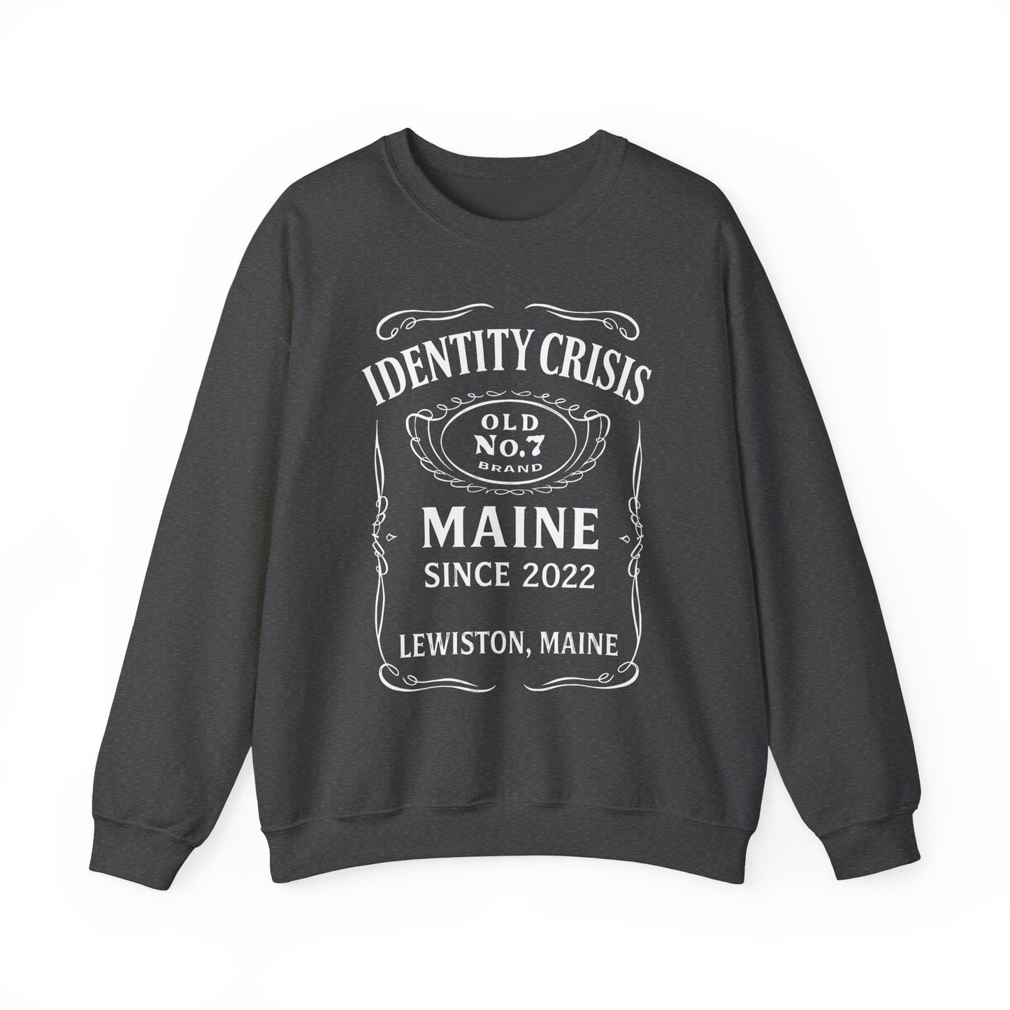 Identity Crisis Unisex Crewneck Sweatshirt Jack Daniel's Edition