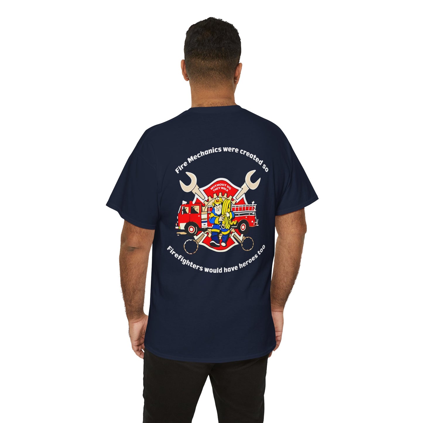 Tennessee Fire Mechanics - Unisex Heavy Cotton T-Shirt