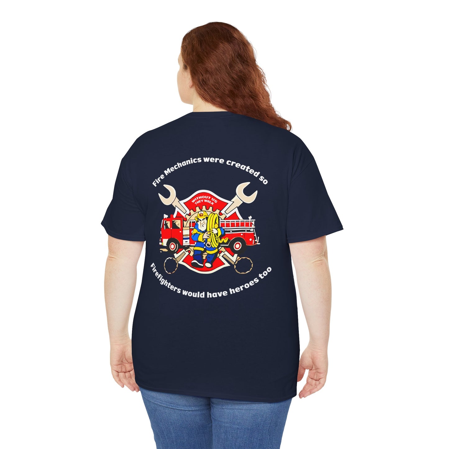 Tennessee Fire Mechanics - Unisex Heavy Cotton T-Shirt