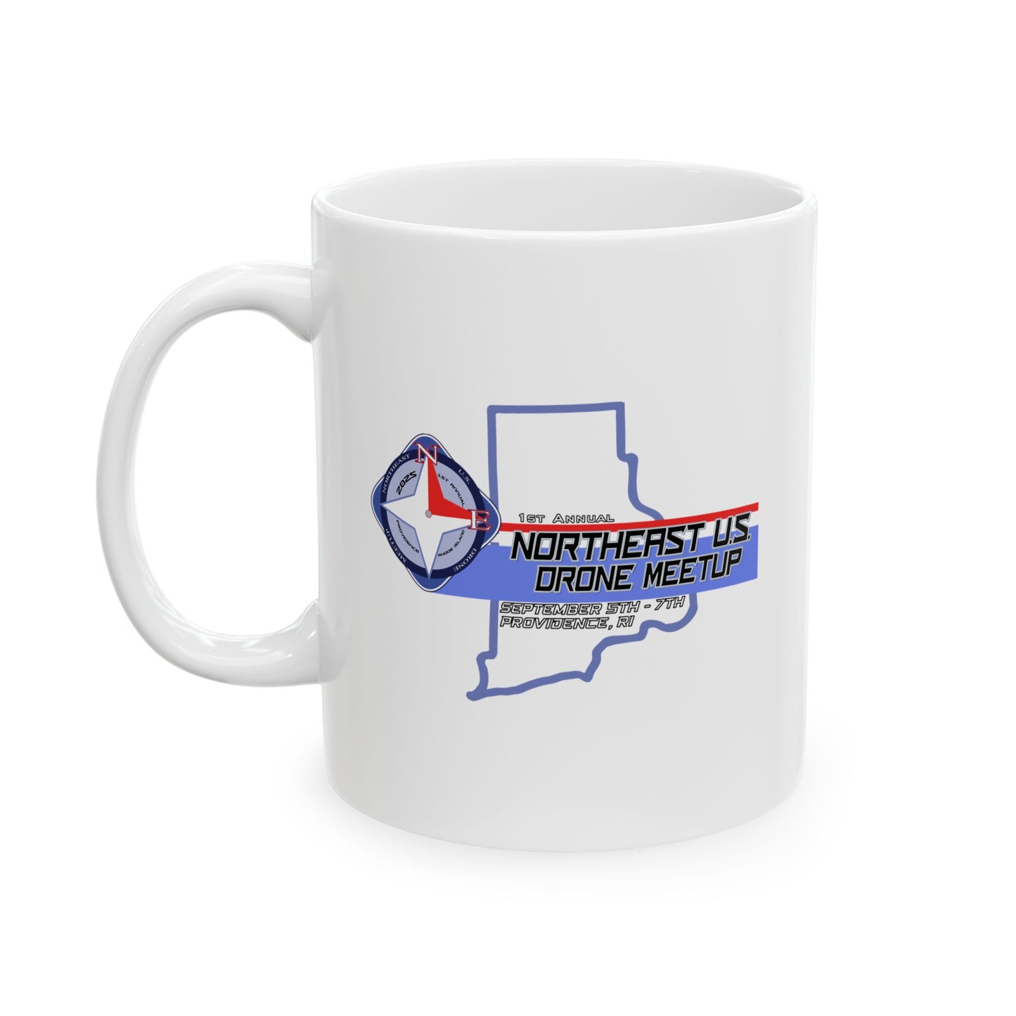 Inaugural Northeast Drone Meetup Ceramic Coffee Mug