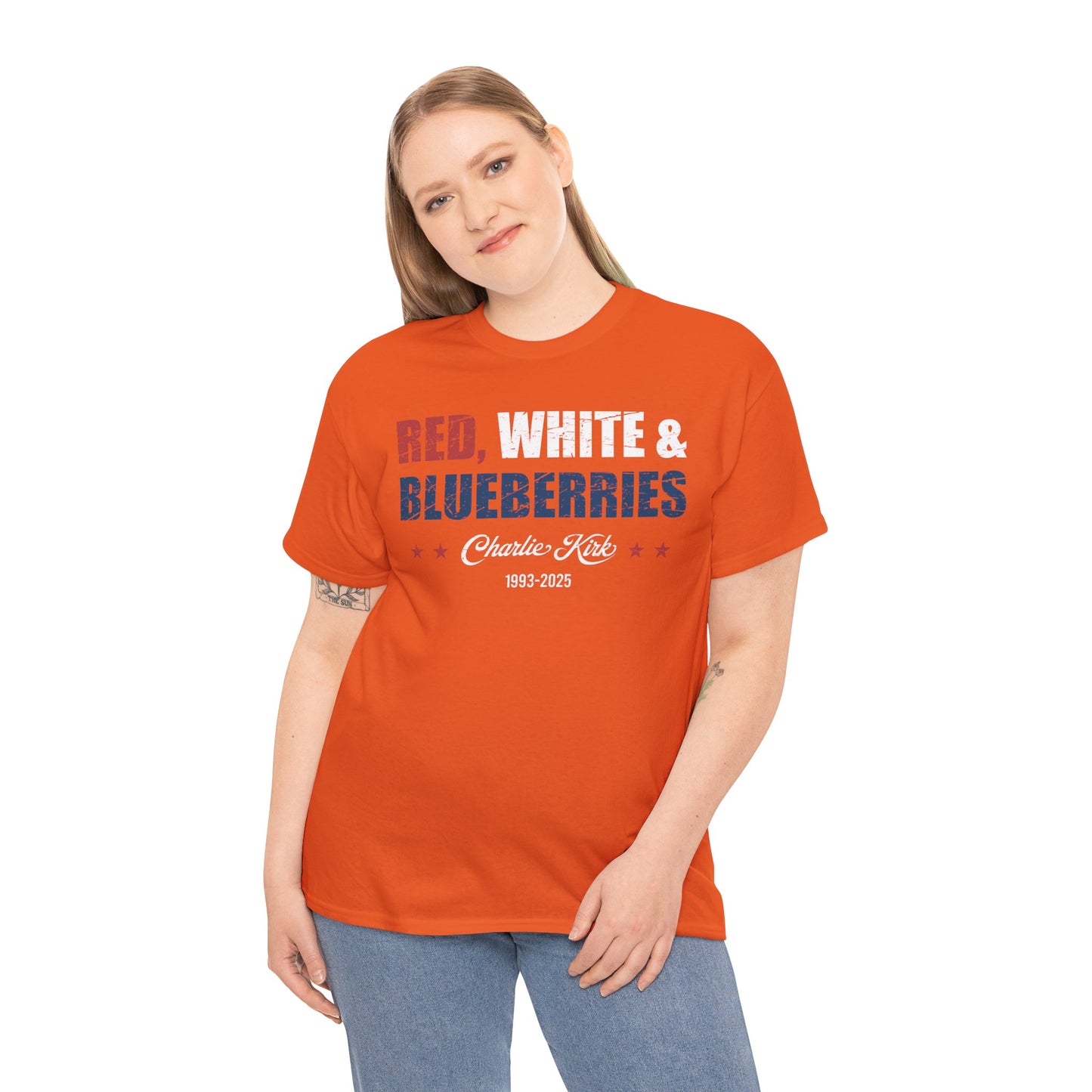 Red, White & Blueberries Tee