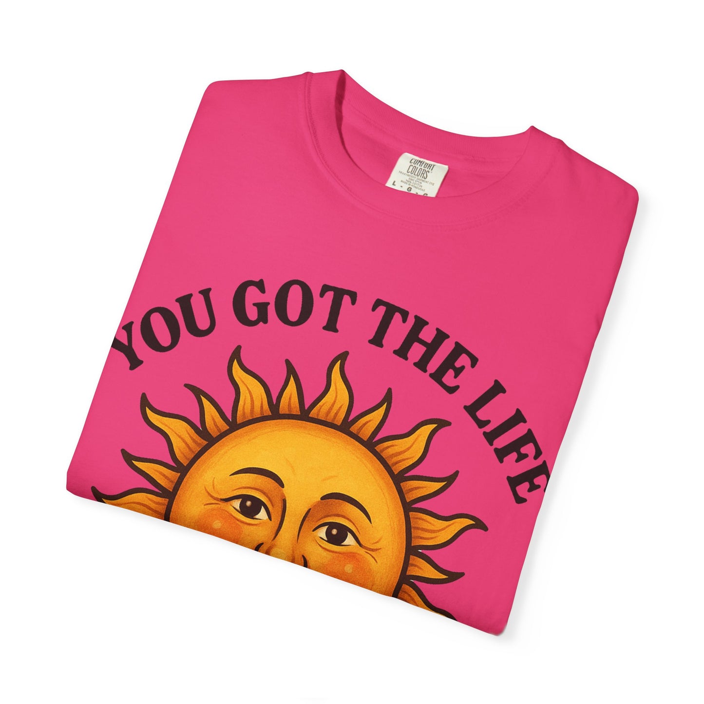 Sunny Vibes T-Shirt, Inspirational Tee for Positive Energy, Gift for Friends, Summer Fashion, Relaxed Lifestyle Wear