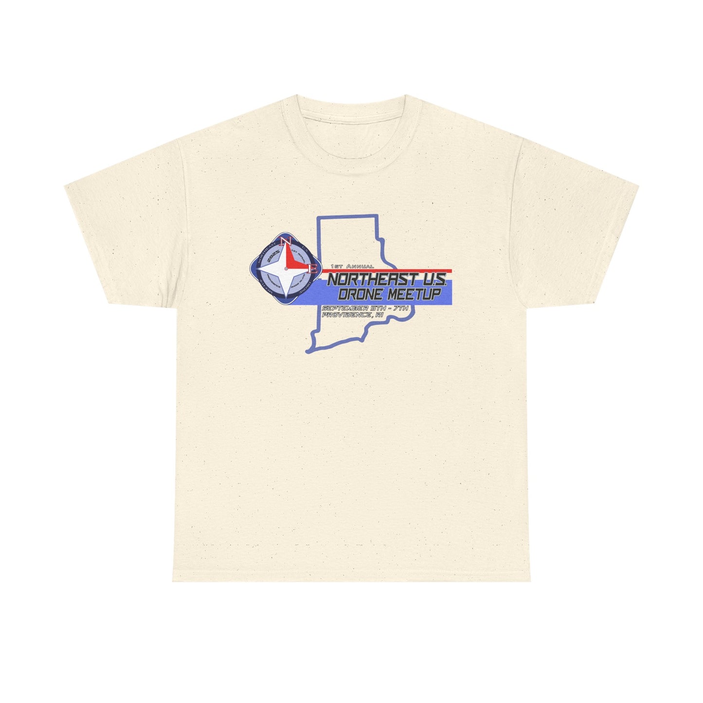 Inaugural Northeast Drone Meetup Unisex Tee, Drone