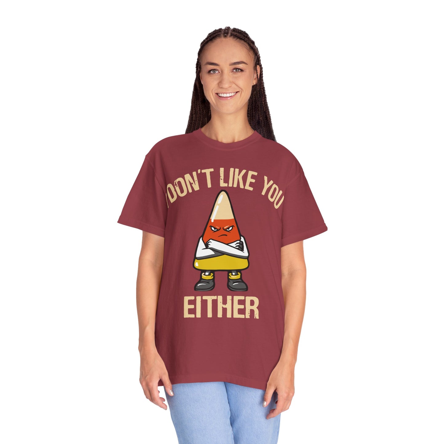 Candy Corn Unisex Garment-Dyed T-shirt