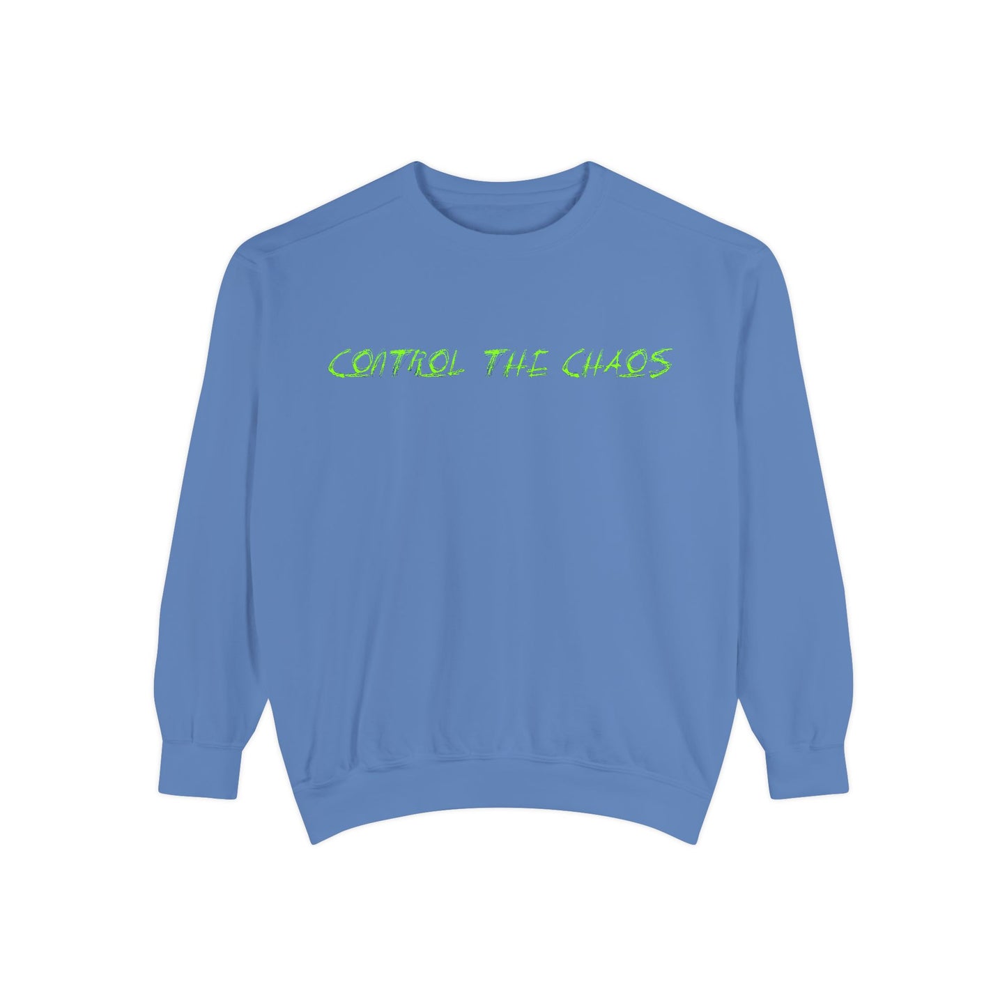 Unisex Sweatshirt - Control the Chaos, Drift Therapy, Casual Wear, Gift for Car Lovers, Everyday Comfort, Streetwear Style