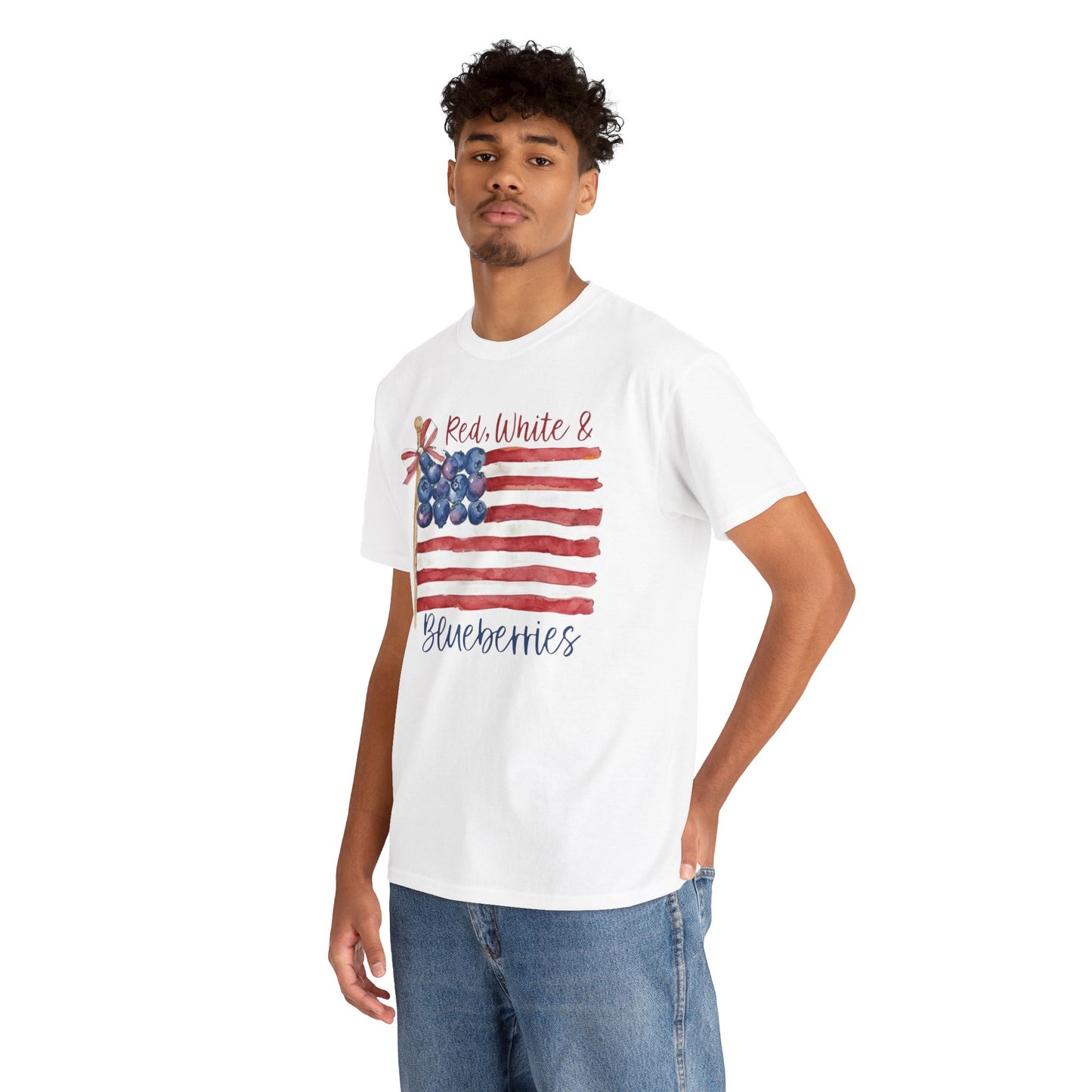 Red, White & Blueberries Tee