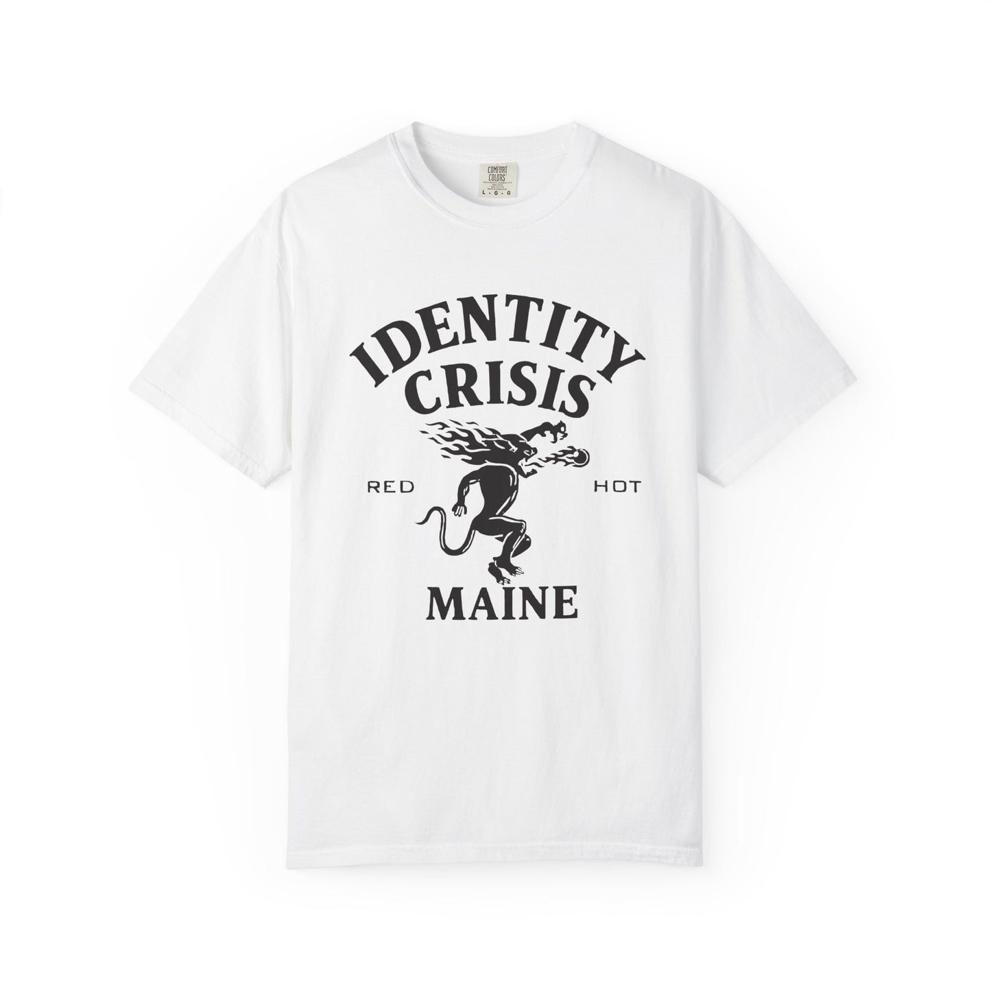 Unisex Identity Crisis T-shirt Fireball Edition