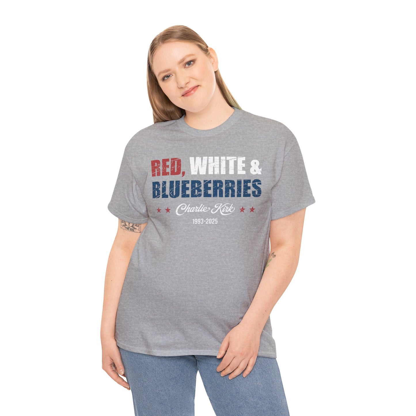 Red, White & Blueberries Tee