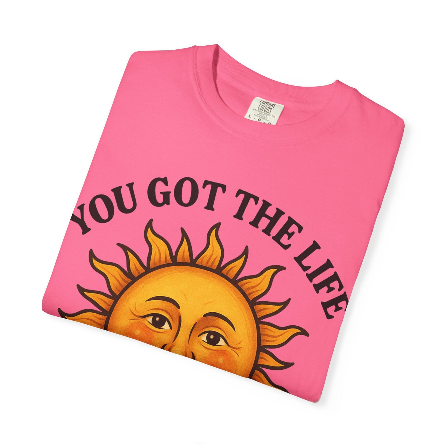 Sunny Vibes T-Shirt, Inspirational Tee for Positive Energy, Gift for Friends, Summer Fashion, Relaxed Lifestyle Wear