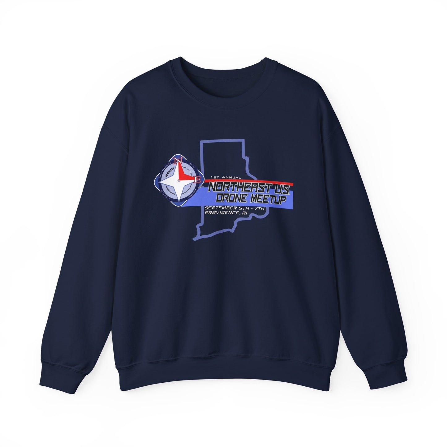 Inaugural Northeast Drone Meetup Crewneck Sweatshirt