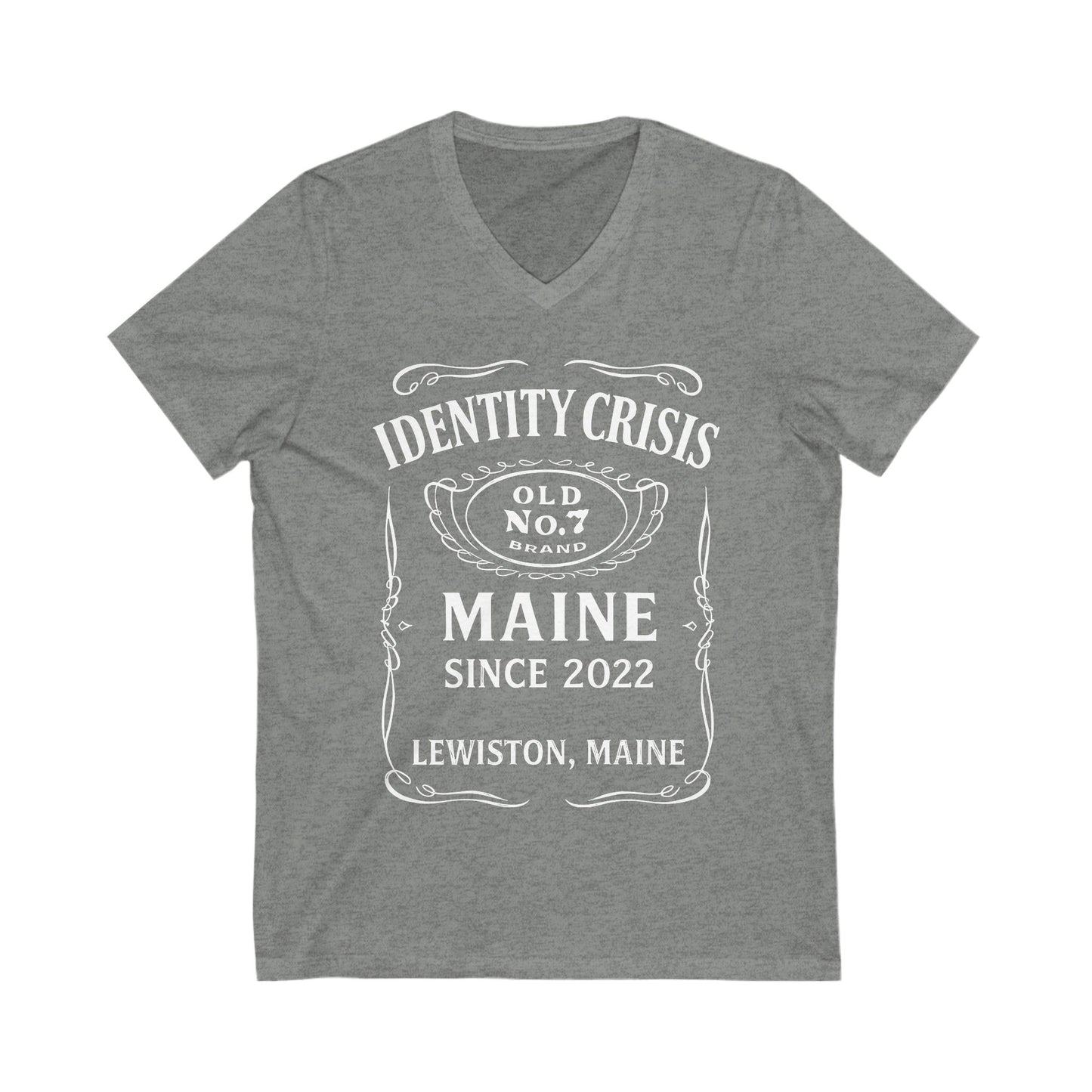 Identity Crisis Unisex V-Neck Tee Jack Daniel's Edition